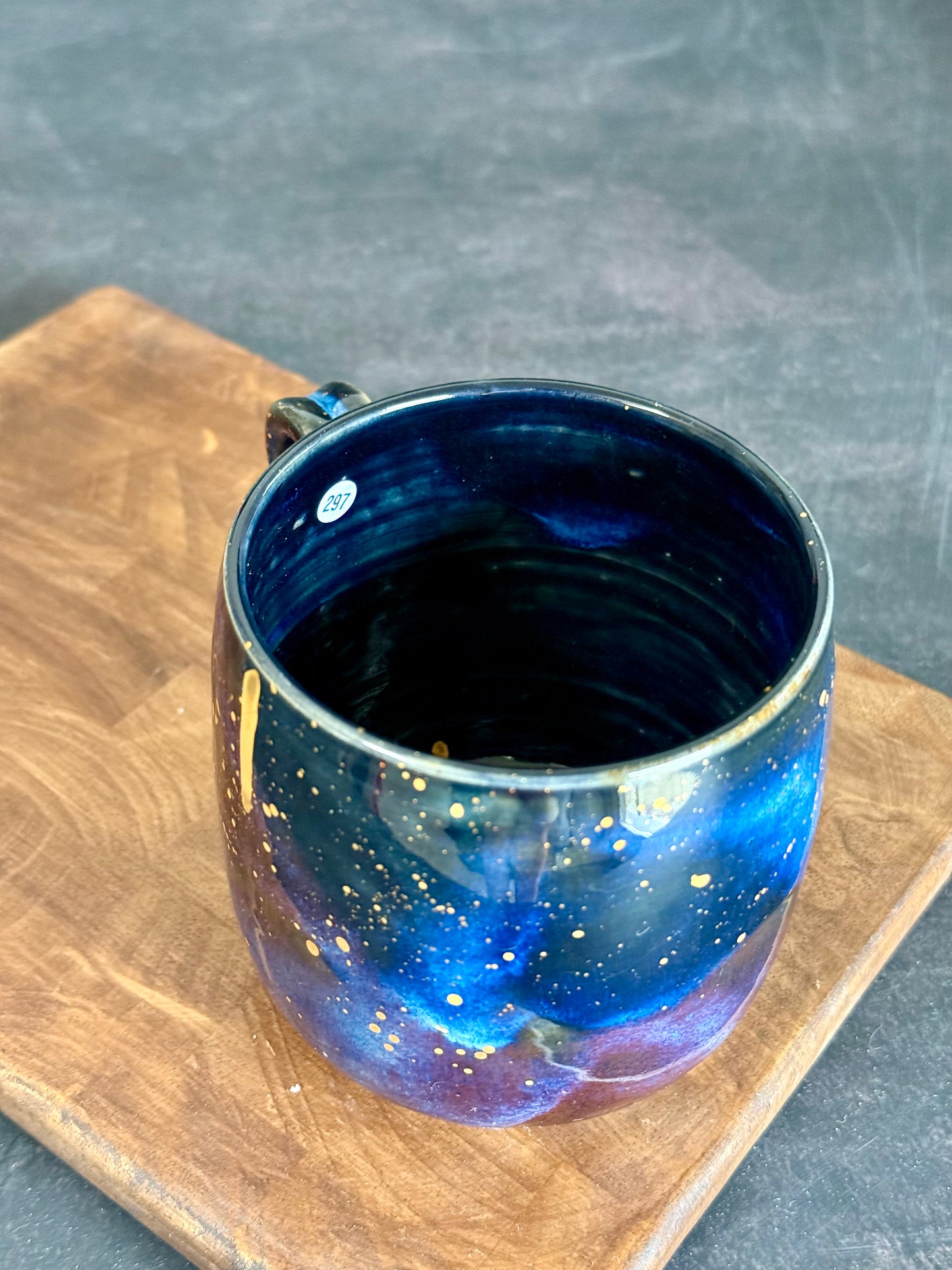 Tasse Galaxy mit Echtgold. 360ml, #297