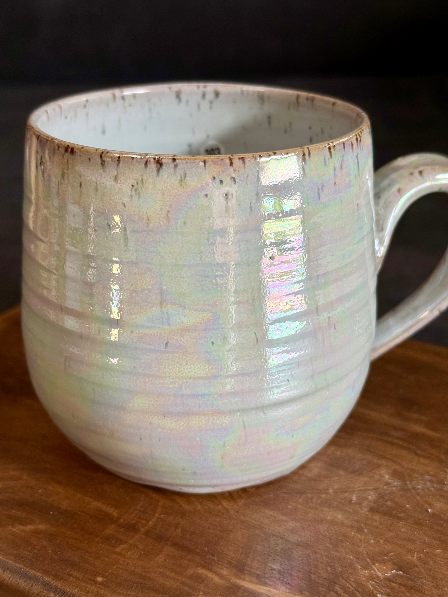 Tasse Blasslila mit iriserenden Effekt, 500ml #303
