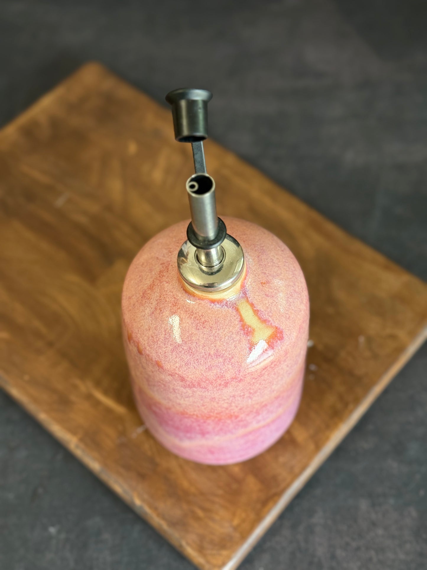 Ölflasche in "Flamingo", 300ml, *Reduziert
