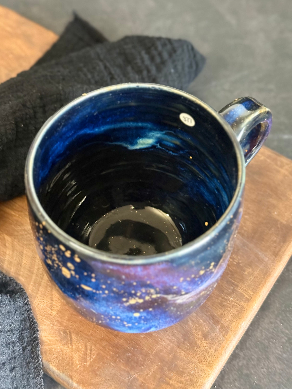 Tasse Galaxy mit Echtgold, 400ml, #377