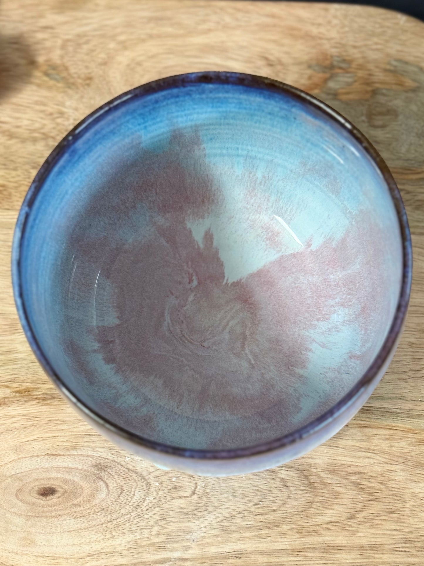 Bowl in "Lilac Lovers" auf Schwarz, 700ml