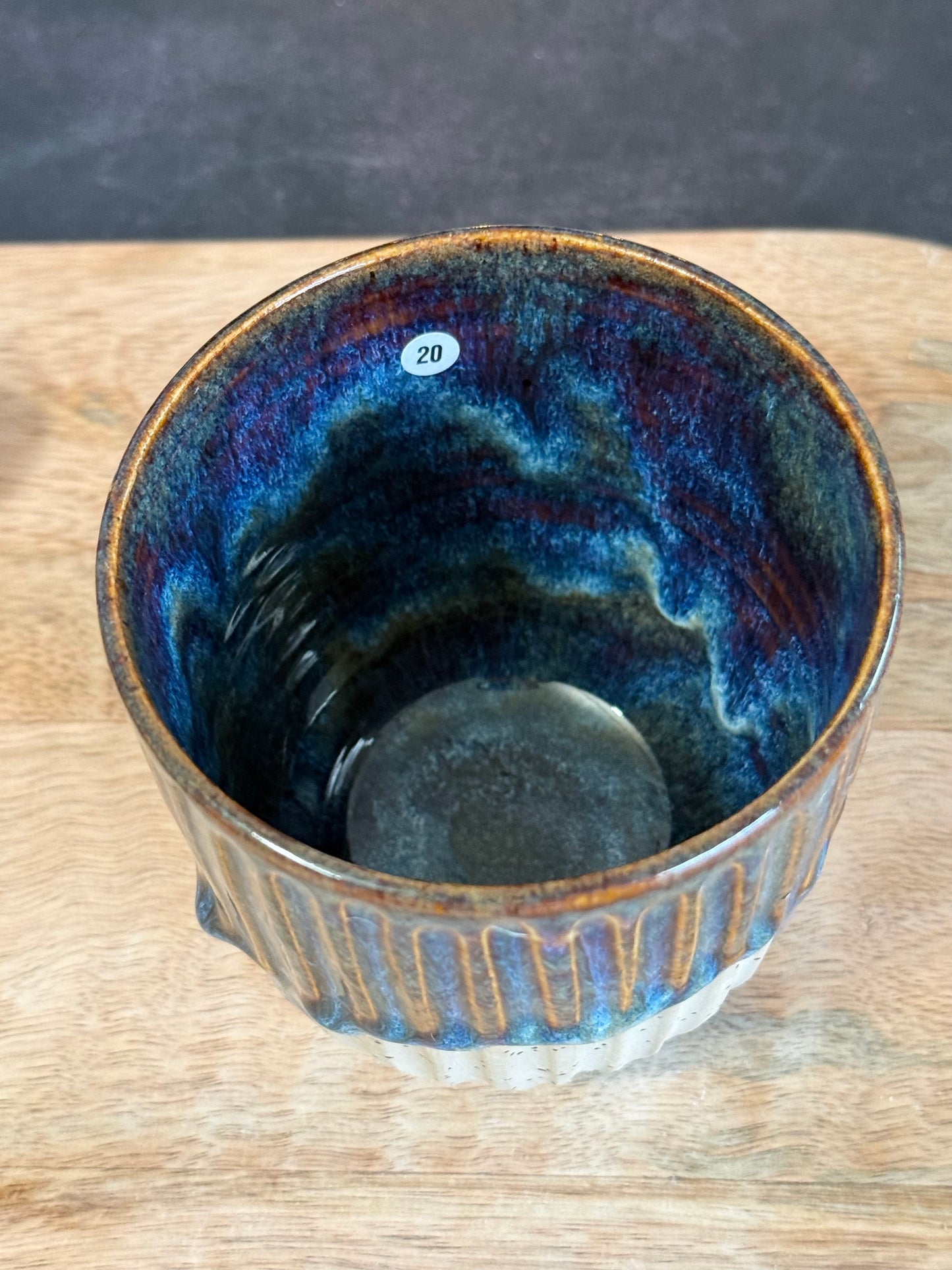 Geschnitzter Becher in "Supernova", 350ml, #20