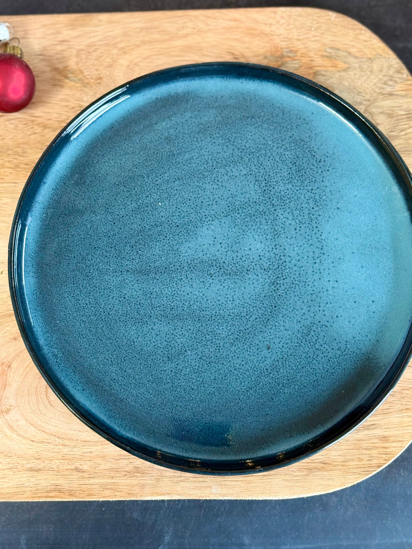 2er Set Teller in "Midnight", 22cm