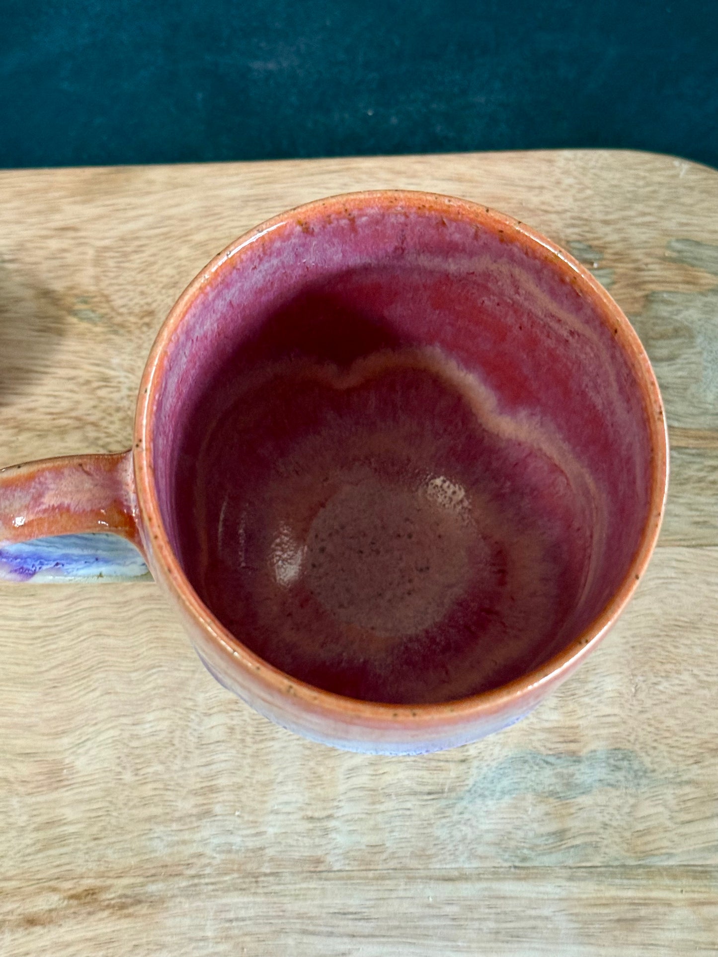 Tasse in " Sunset Waves" Spots, 420ml