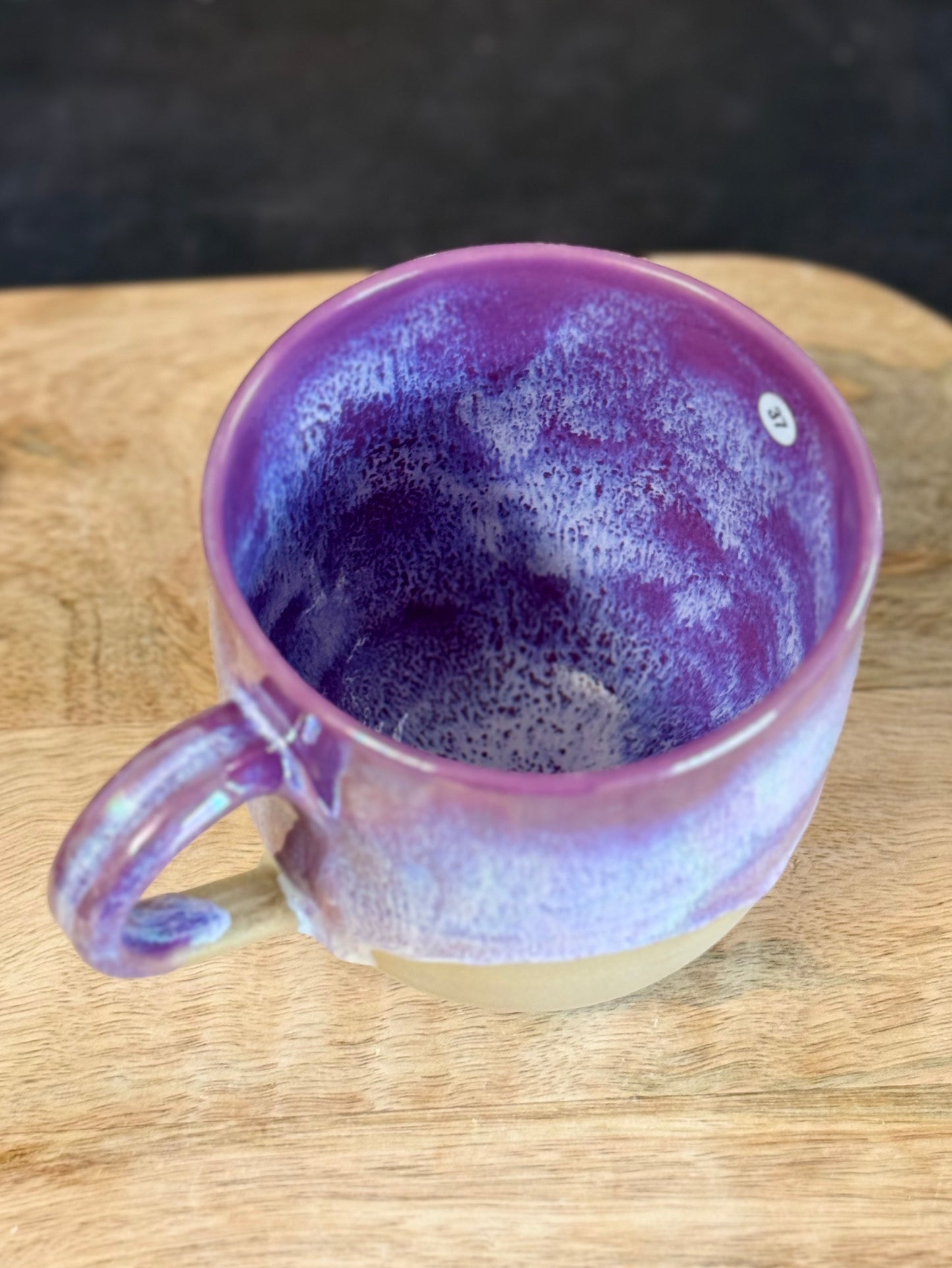 Tasse in "Lila Regenbogen" mit iriserenden Effekt #37, 350ml