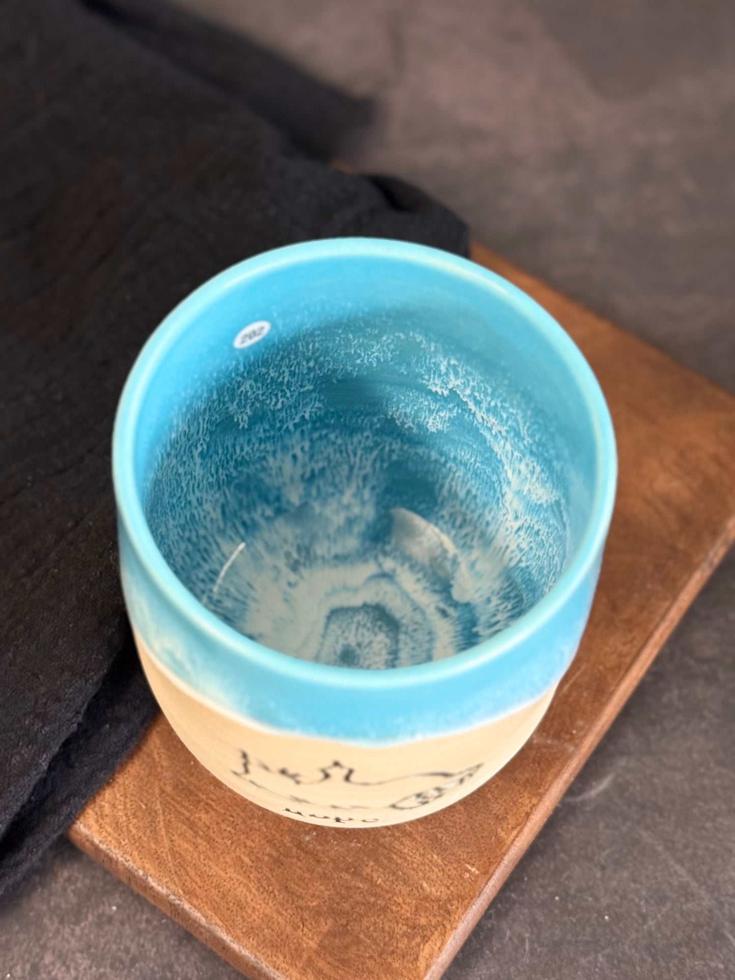 Becher in "Waves" Nope, 420ml, #202