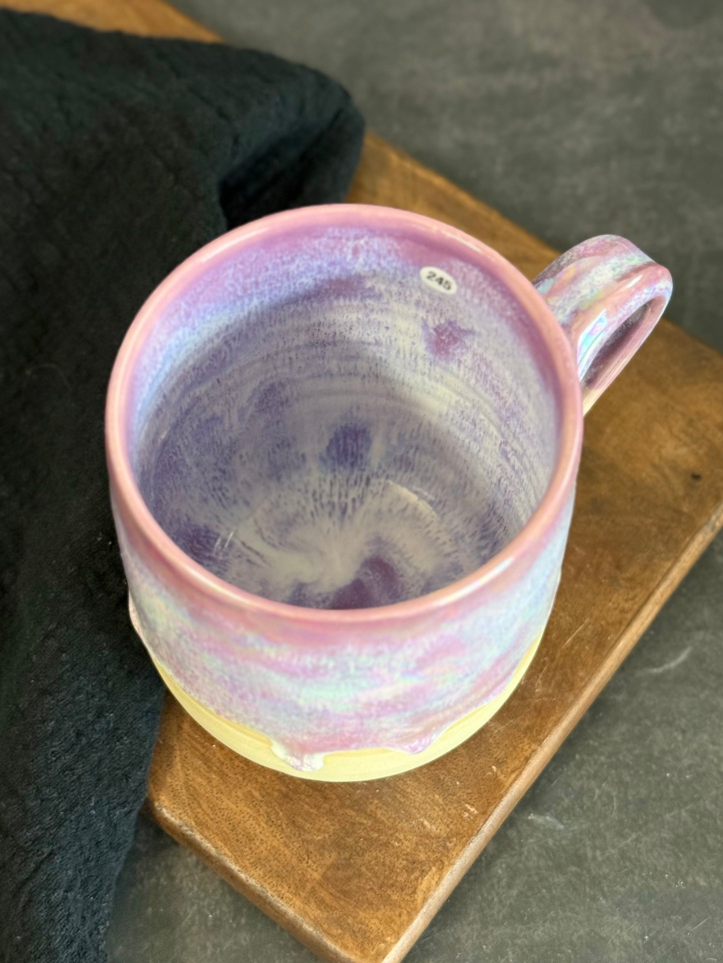 Tasse in "Lila Regenbogen" mit iriserenden Effekt, 450ml, #245