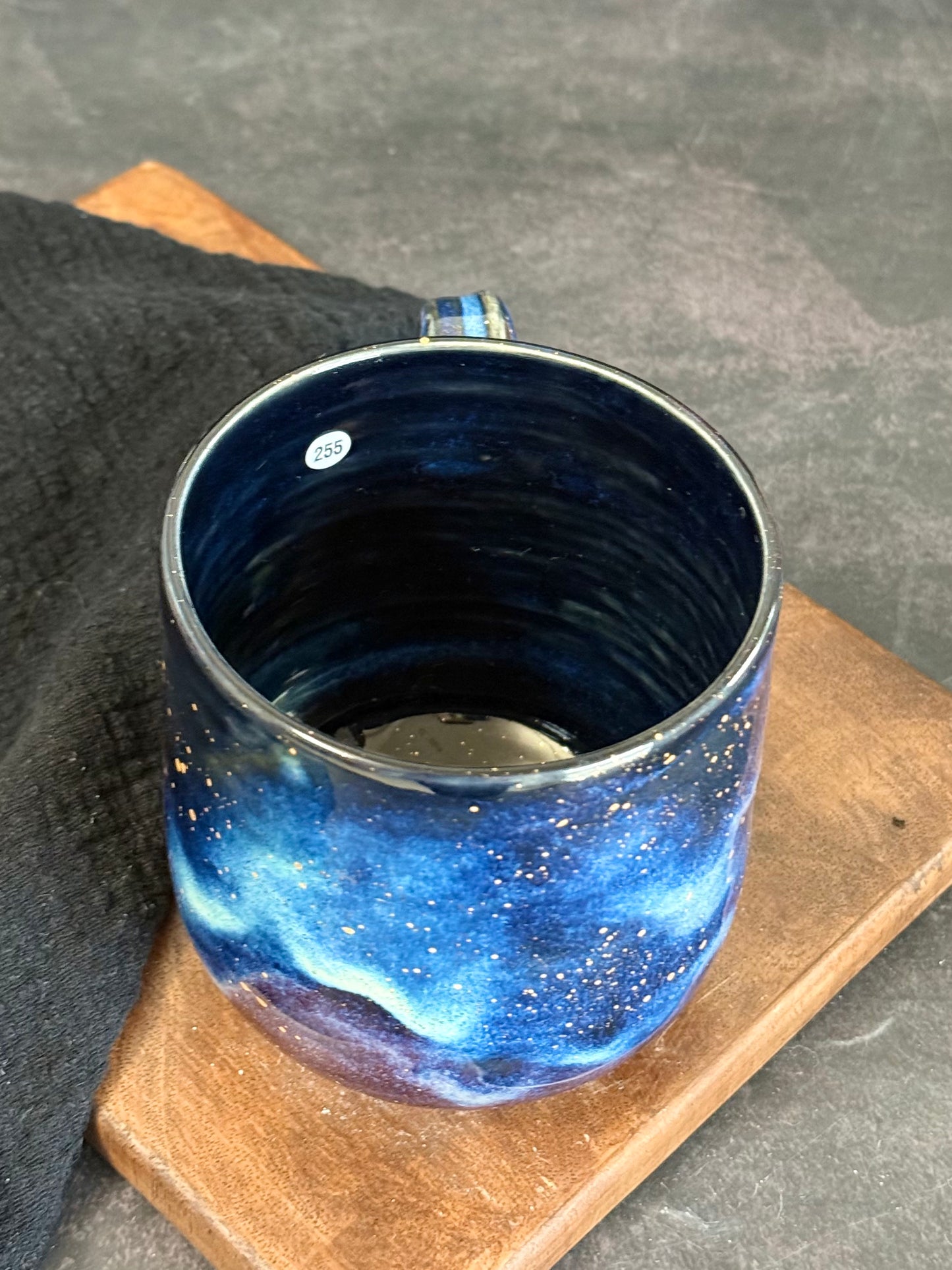 Tasse Galaxy mit Echtgold. 450ml, #255