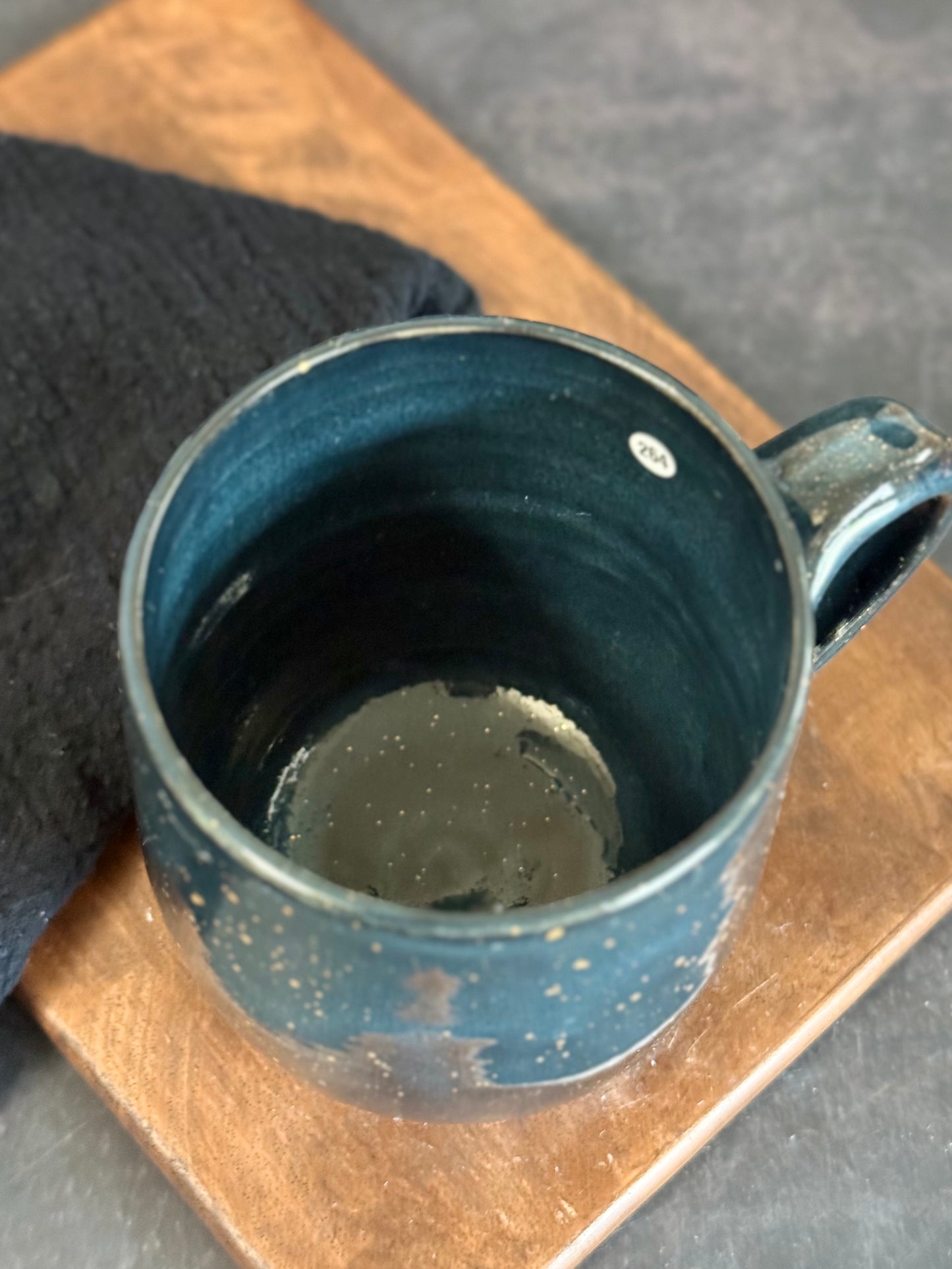 Tasse in "Stardust" mit Echtgold, 450ml, #264