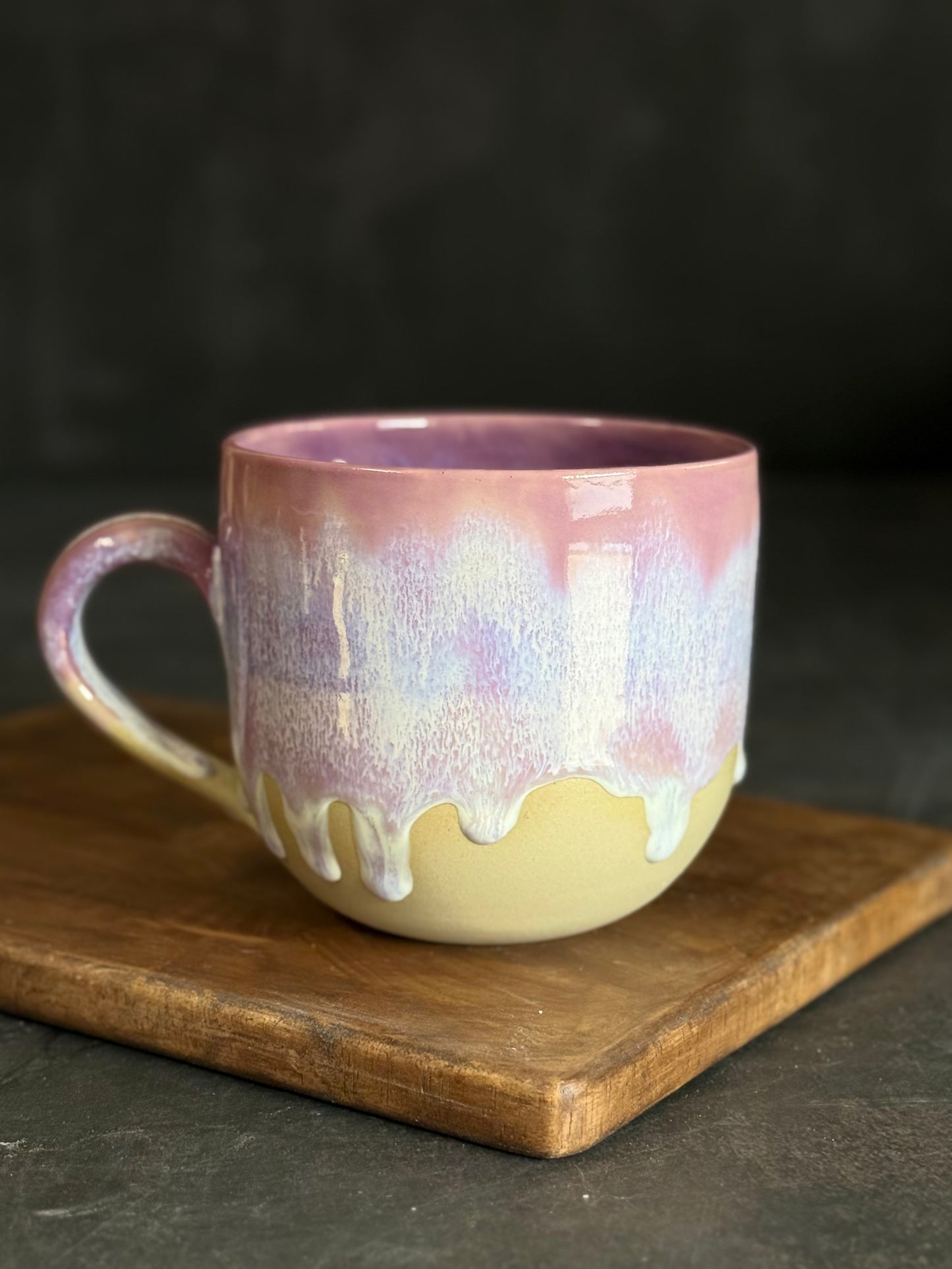 Tasse in Lila Waves, 370ml, #276