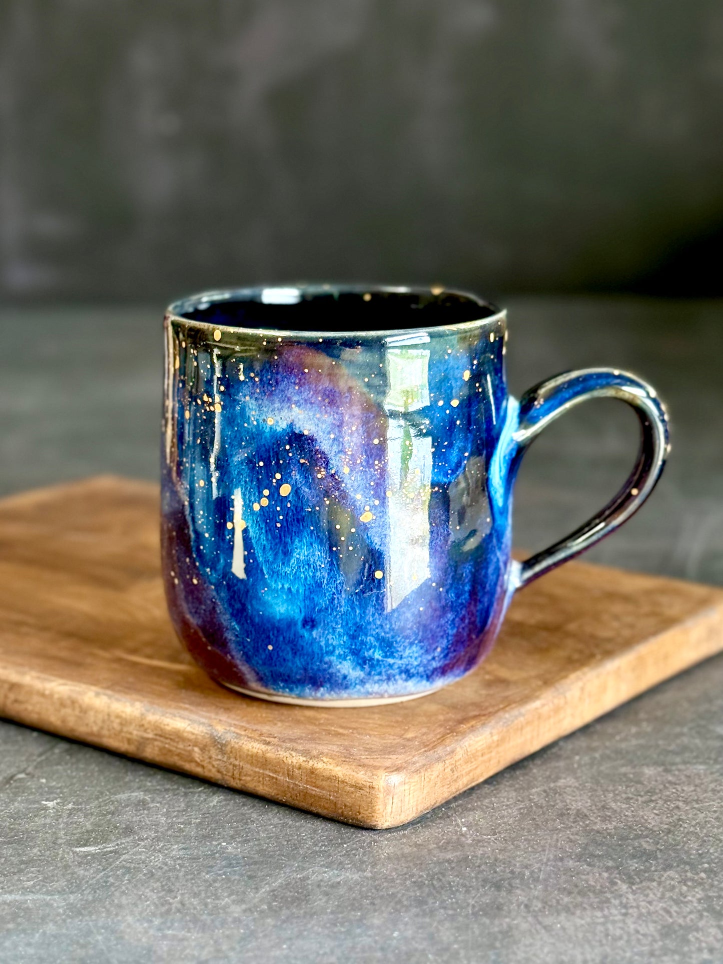Tasse Galaxy mit Echtgold. 320ml, #296