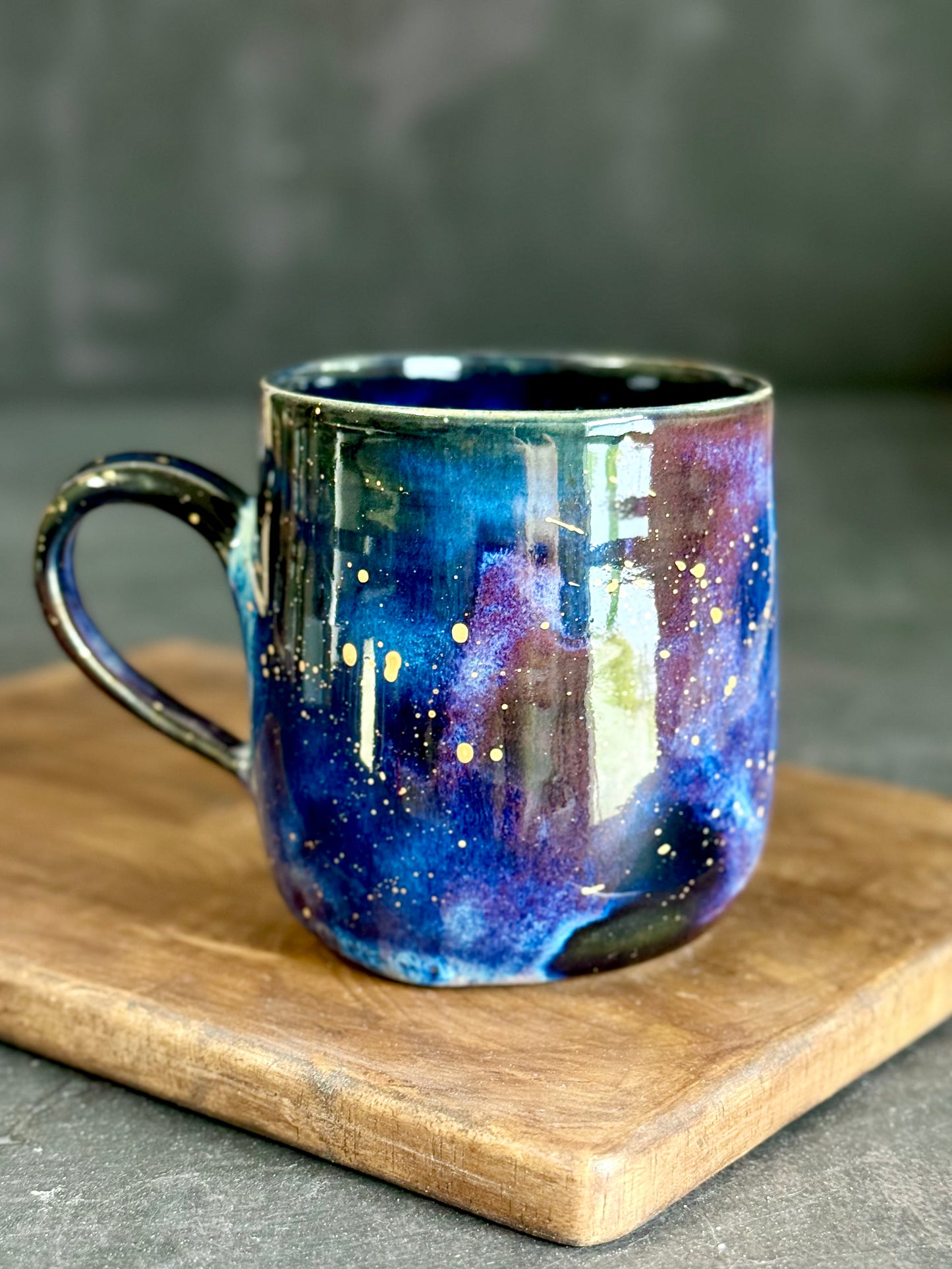 Tasse Galaxy mit Echtgold. 320ml, #296