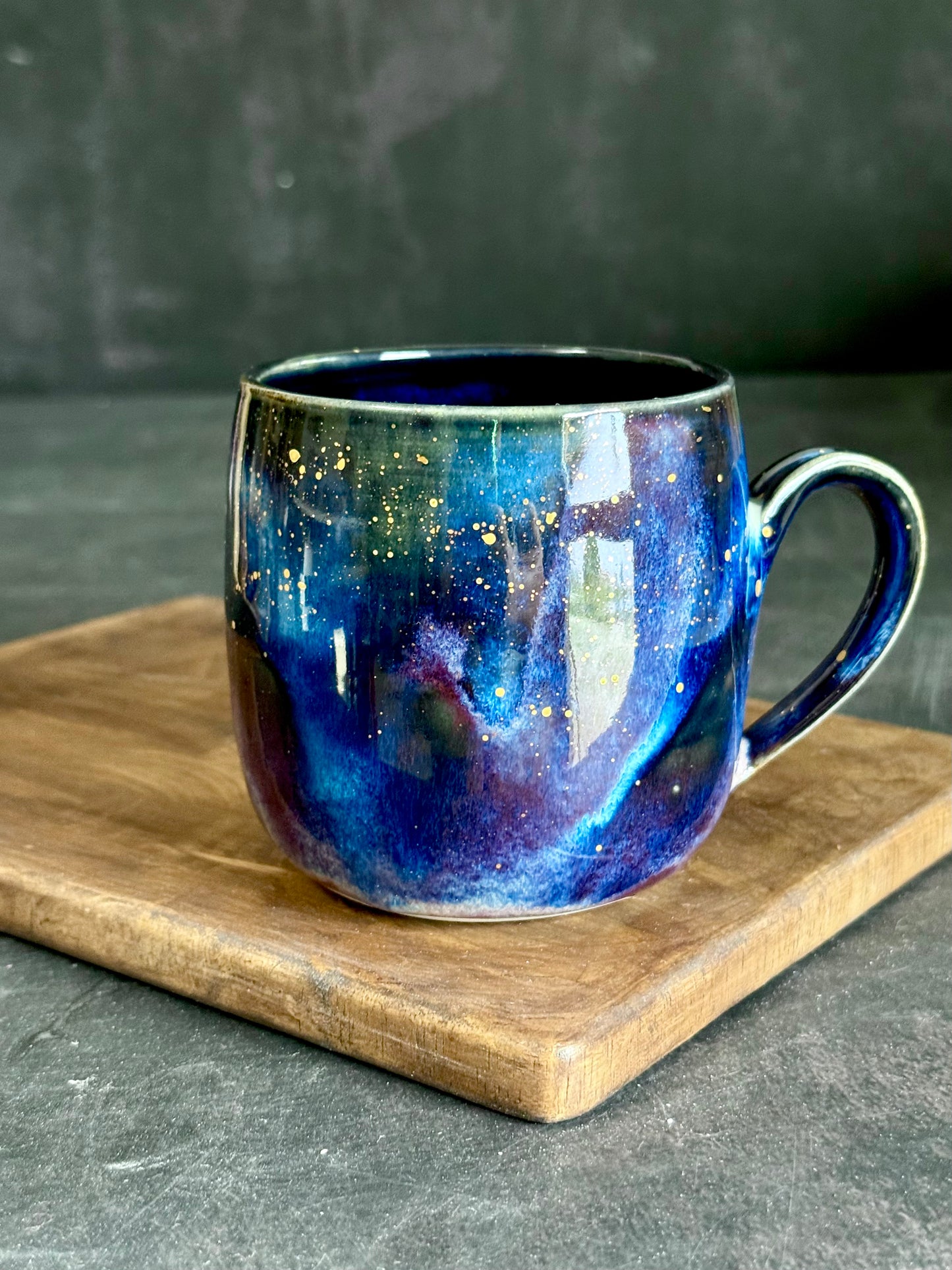 Tasse Galaxy mit Echtgold. 360ml, #297