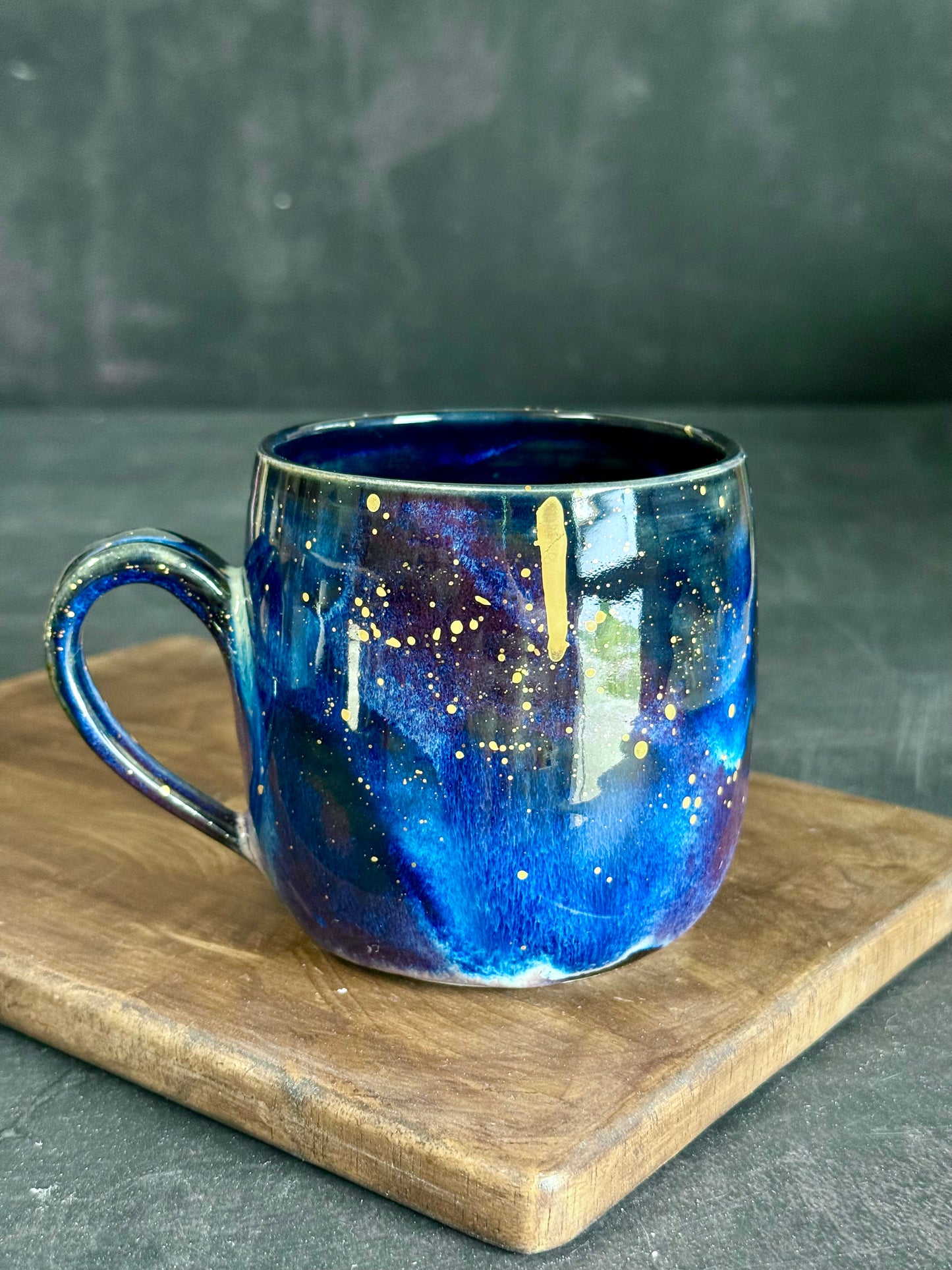Tasse Galaxy mit Echtgold. 360ml, #297