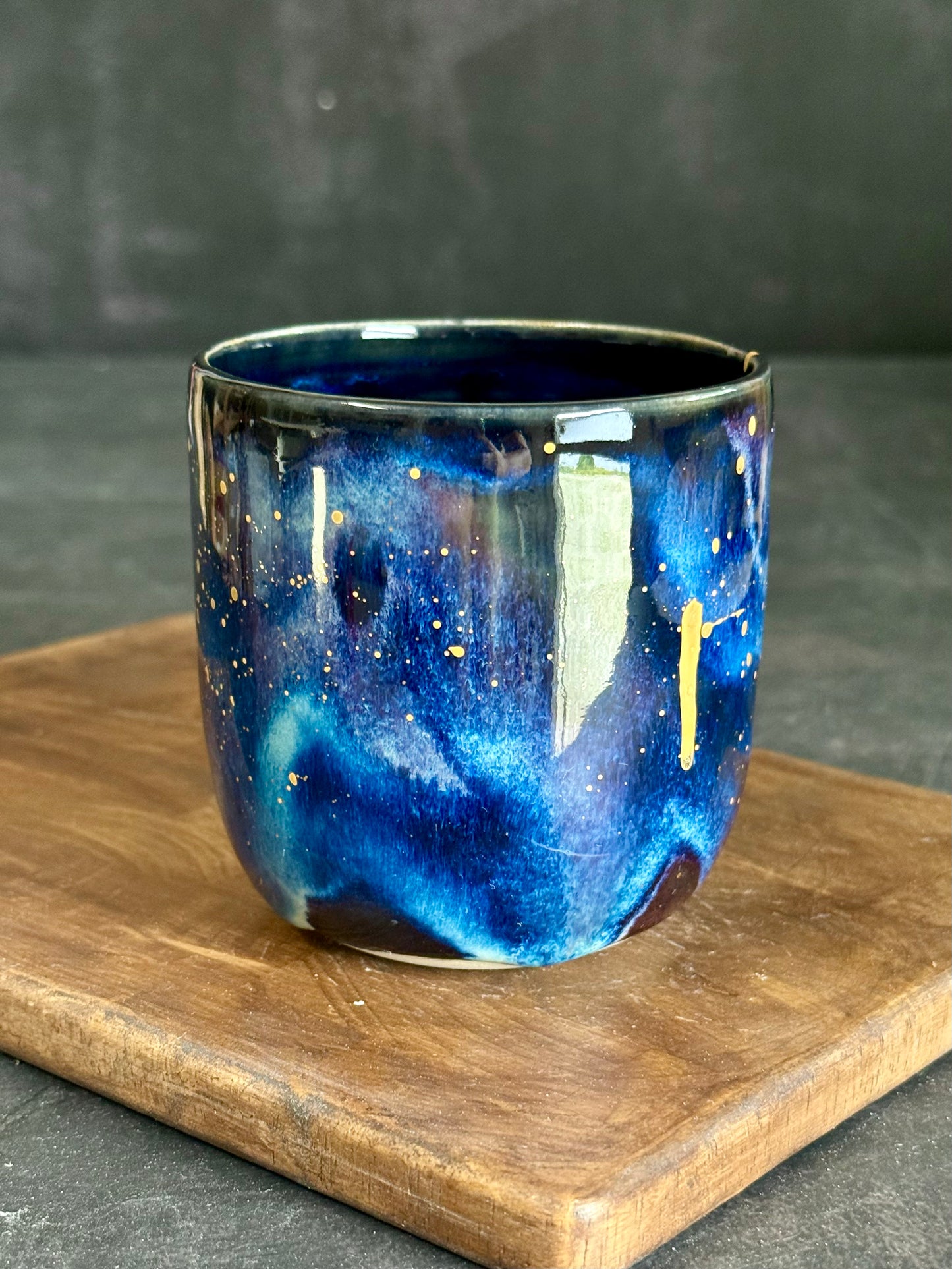 Becher Galaxy mit Echtgold, 350ml, #298