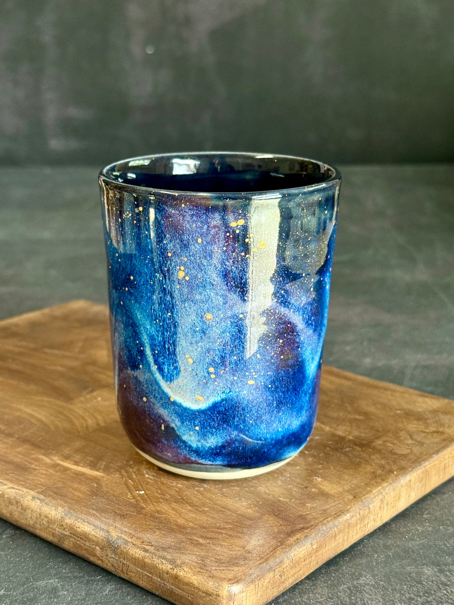 Lattebecher Galaxy mit Echtgold, 300ml, #300
