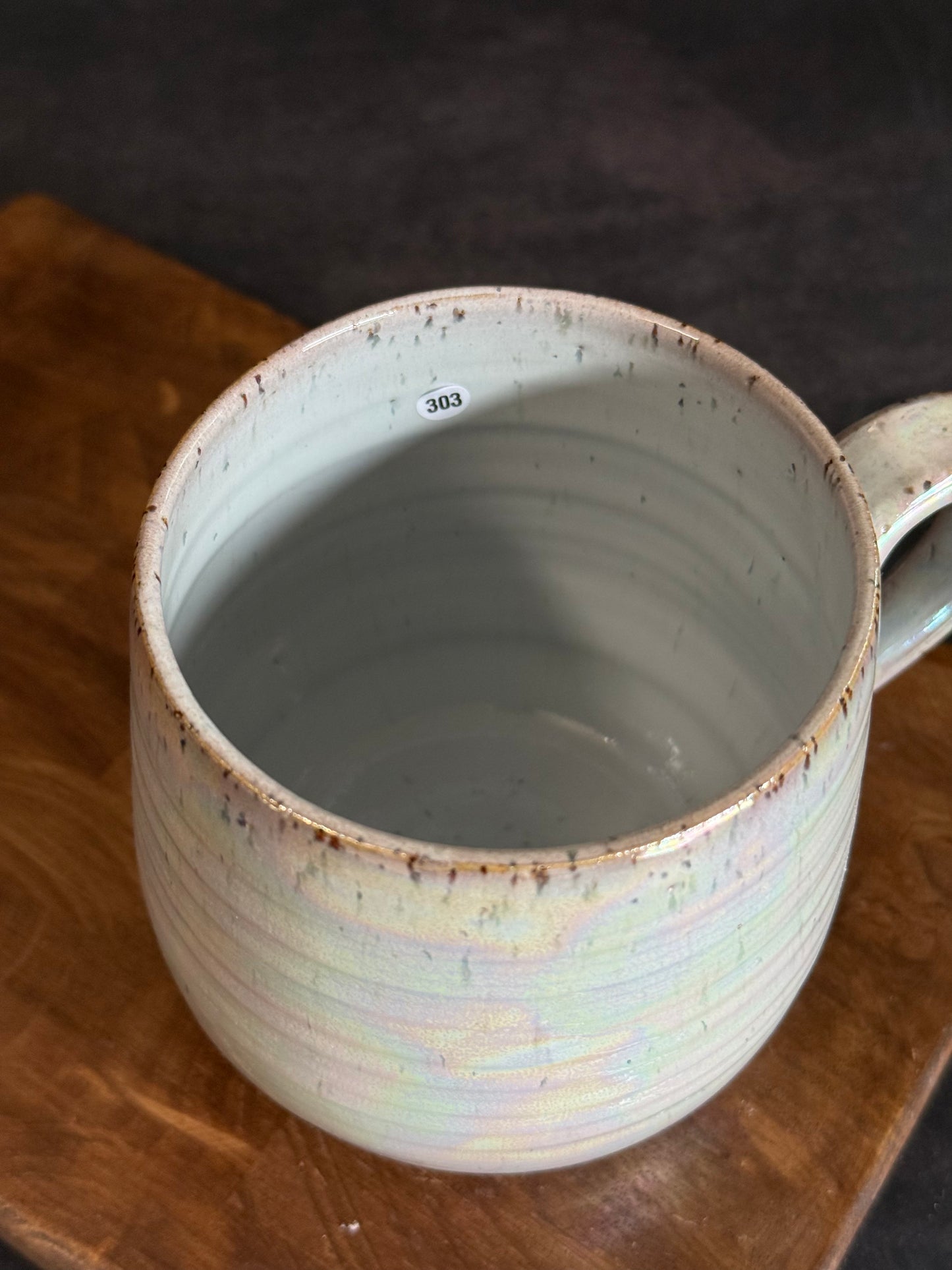 Tasse Blasslila mit iriserenden Effekt, 500ml #303