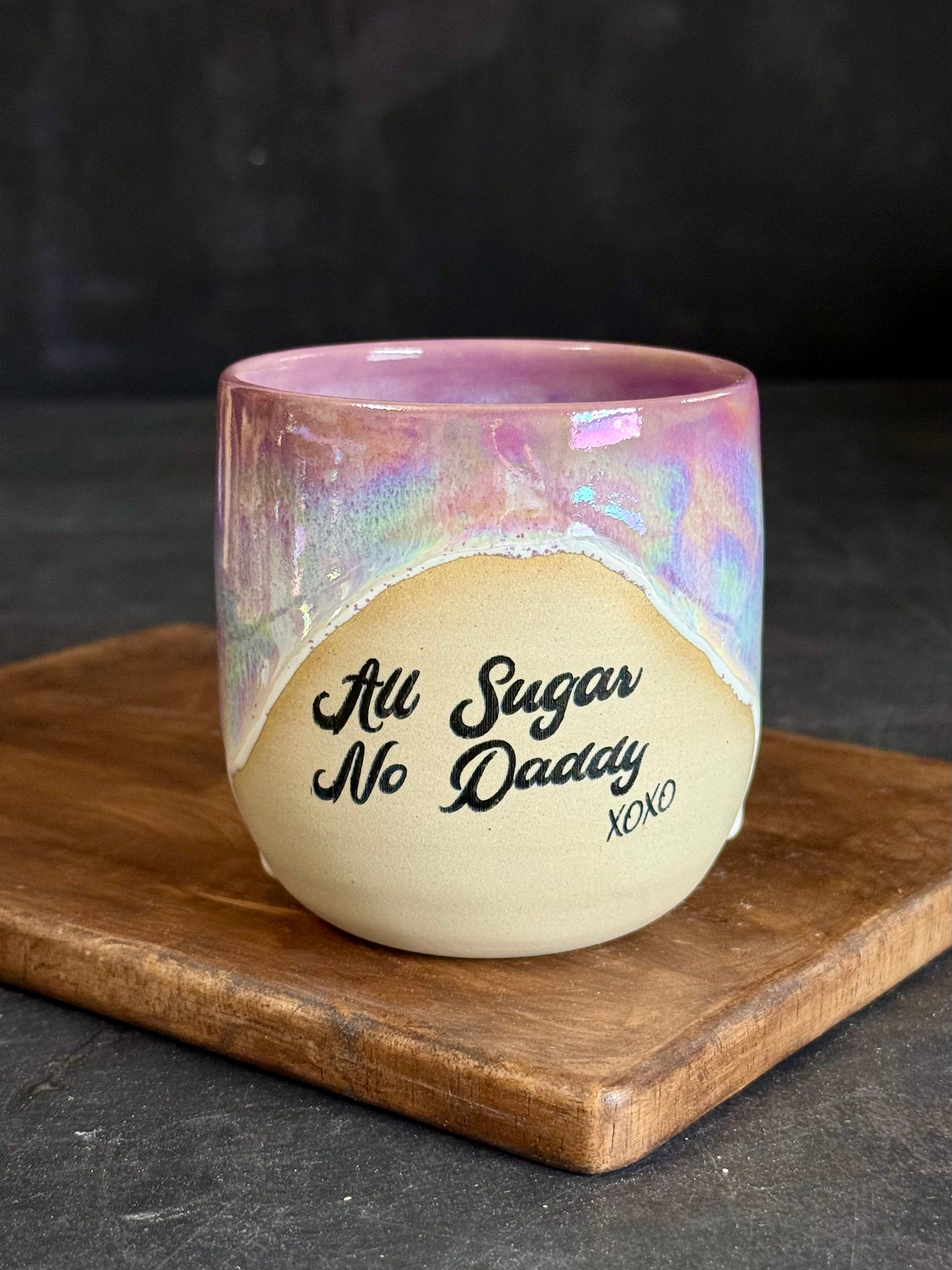 Becher in "Lila Regenbogen" All Sugar, 380ml #310