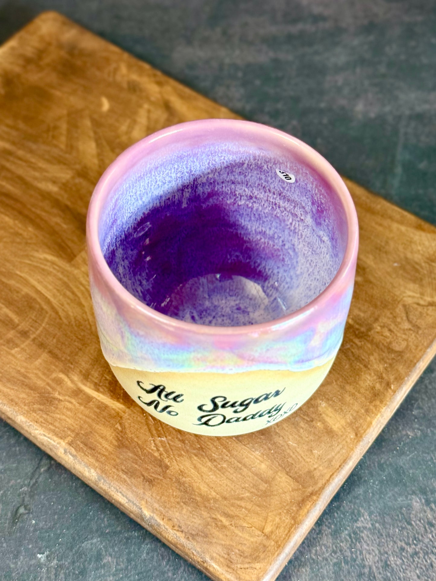 Becher in "Lila Regenbogen" All Sugar, 380ml #310