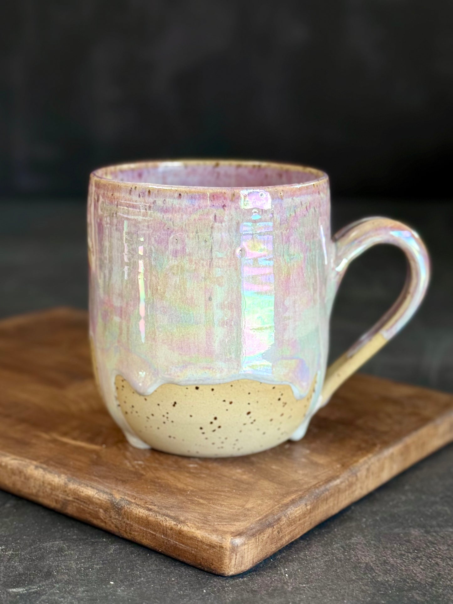 Tasse in "Lilac Lovers" mit iriserenden Effekt, 420ml, #317 *REDUZIERT