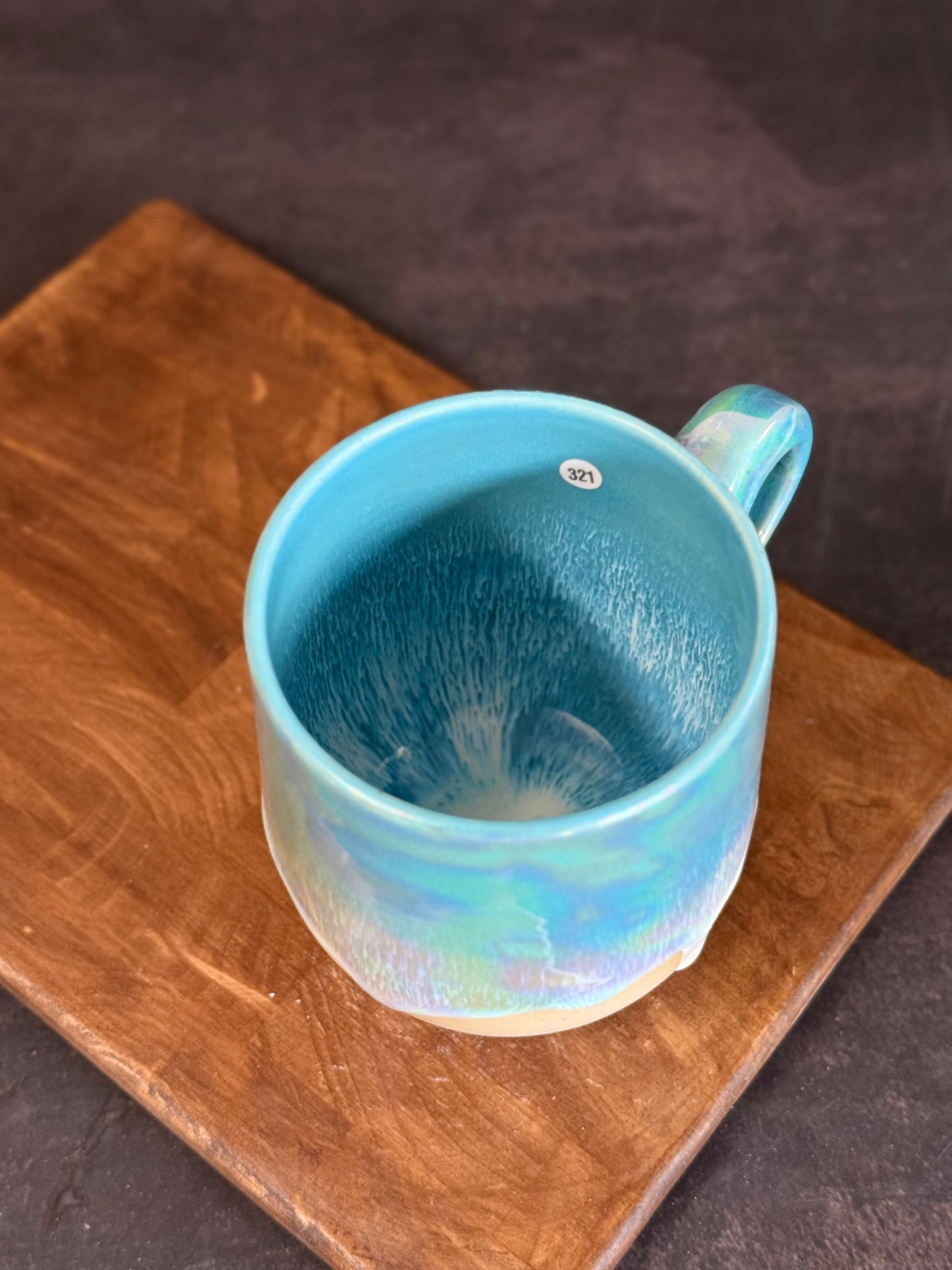 Tasse in "Rainbow Waves", 400ml, #321