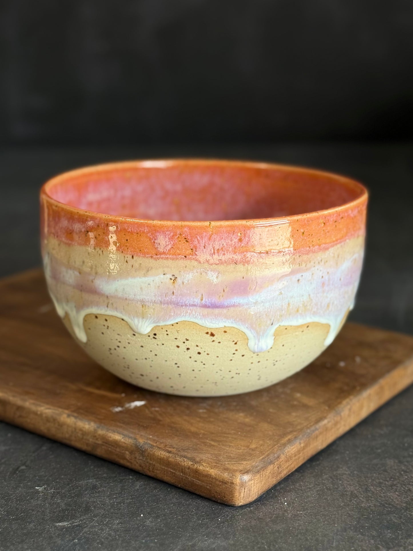 Bowl in "Sunset Waves", 700ml