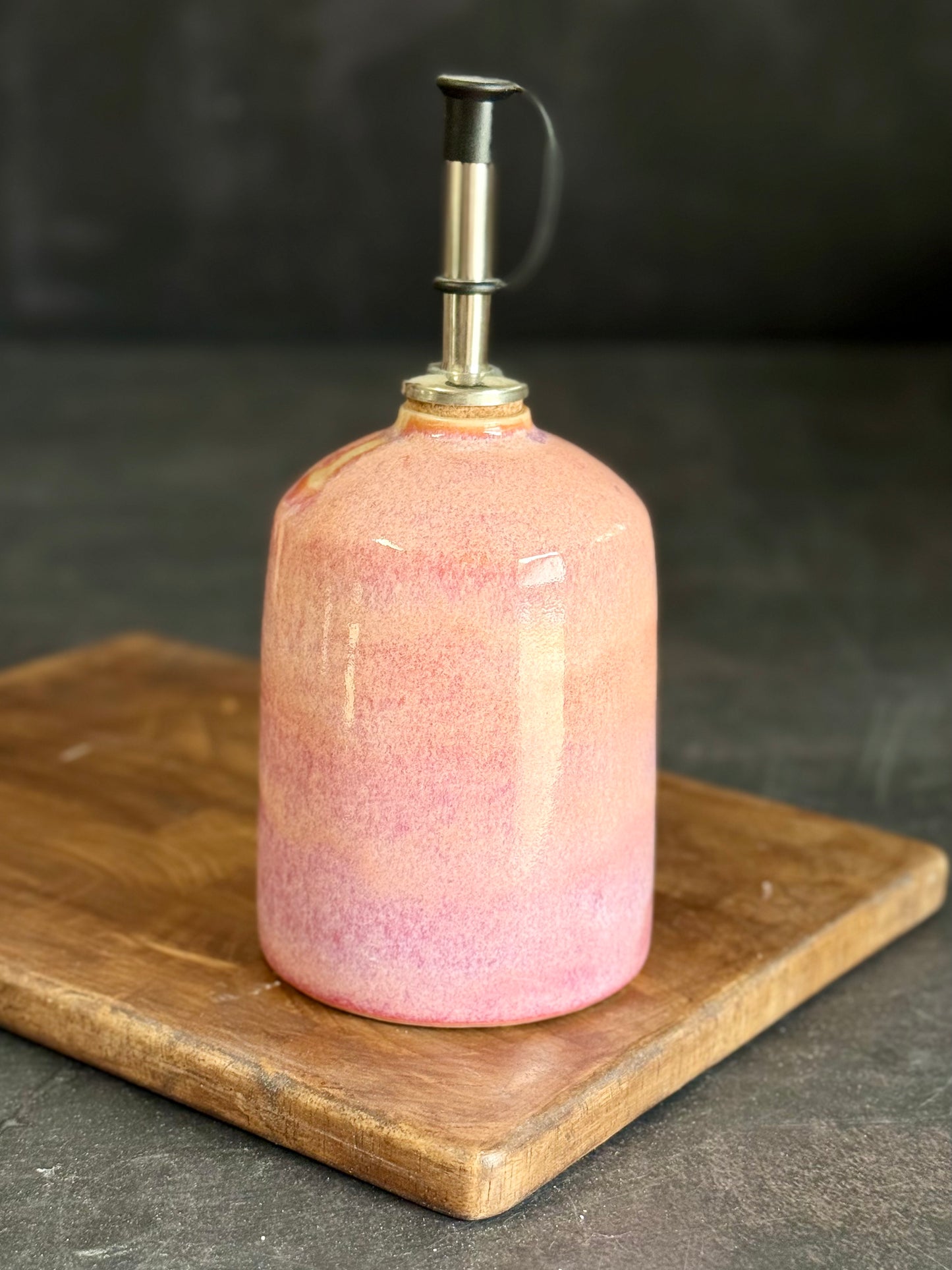 Ölflasche in "Flamingo", 300ml, *Reduziert
