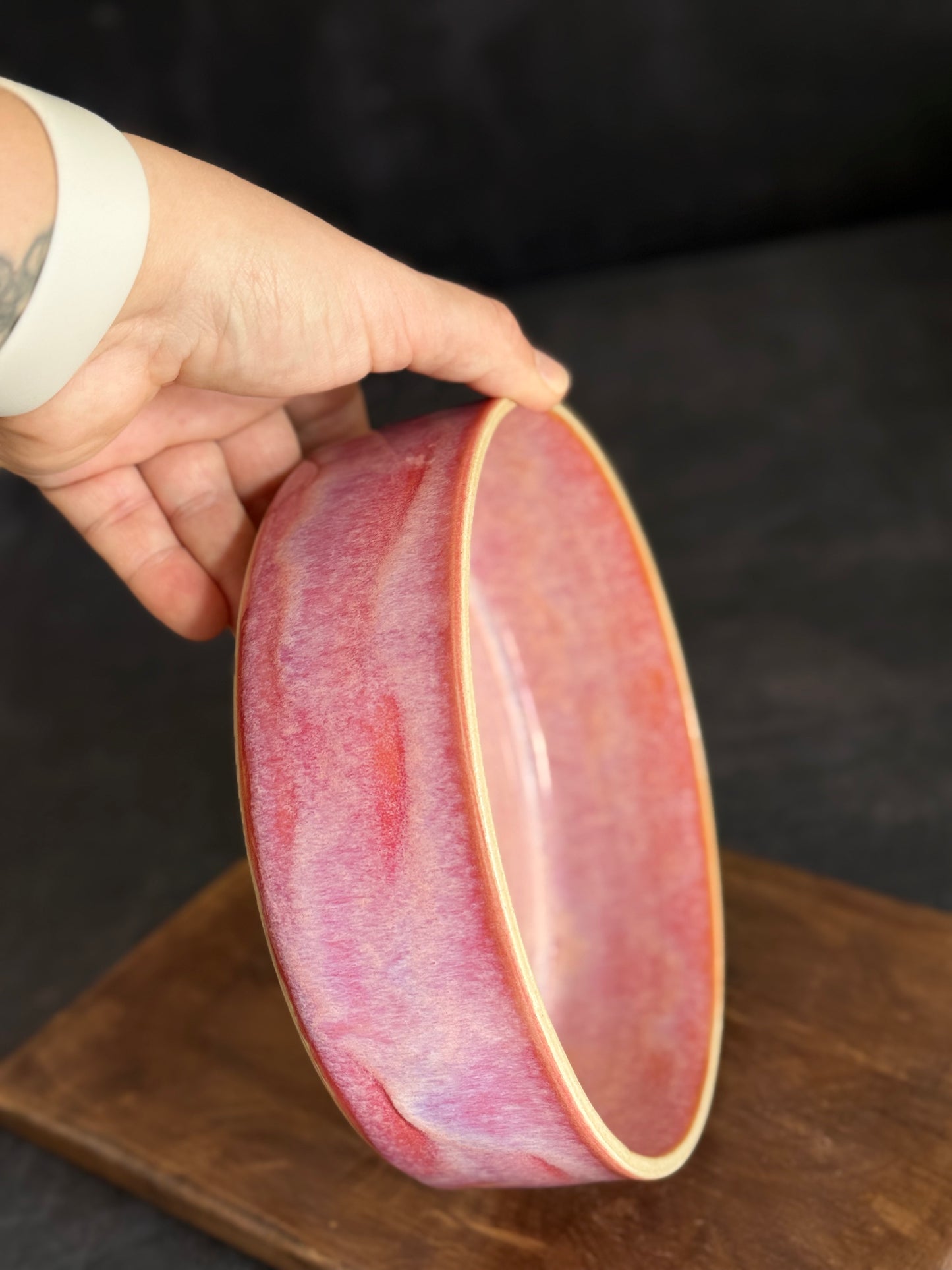 Bowl/ Pastaschale in "Flamingo", 18cm