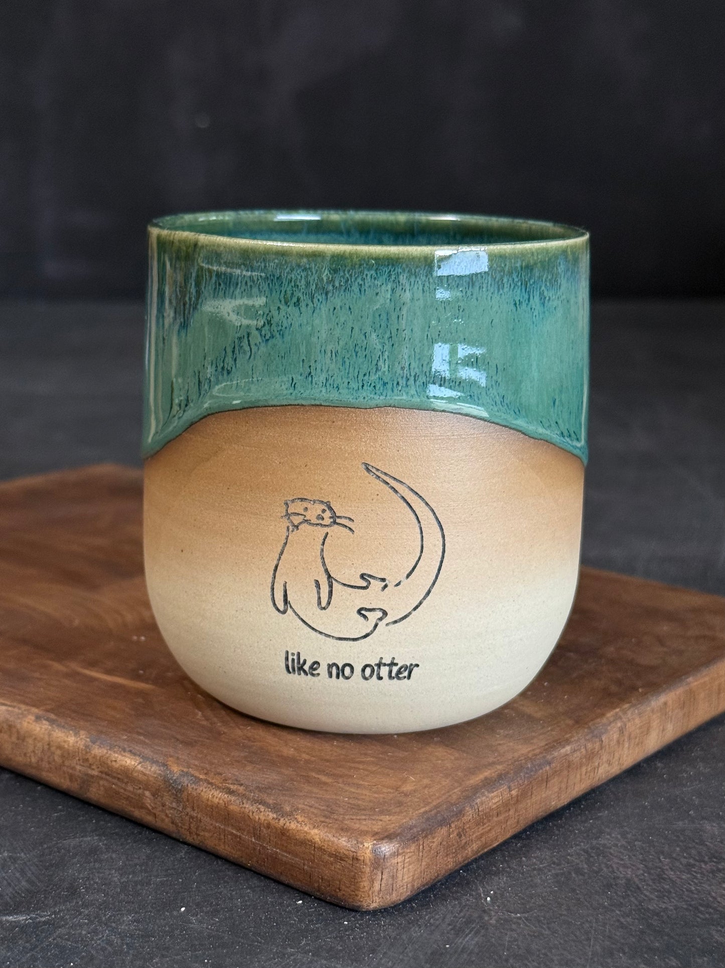 Otter Becher in "Green Meadows",400ml, #339