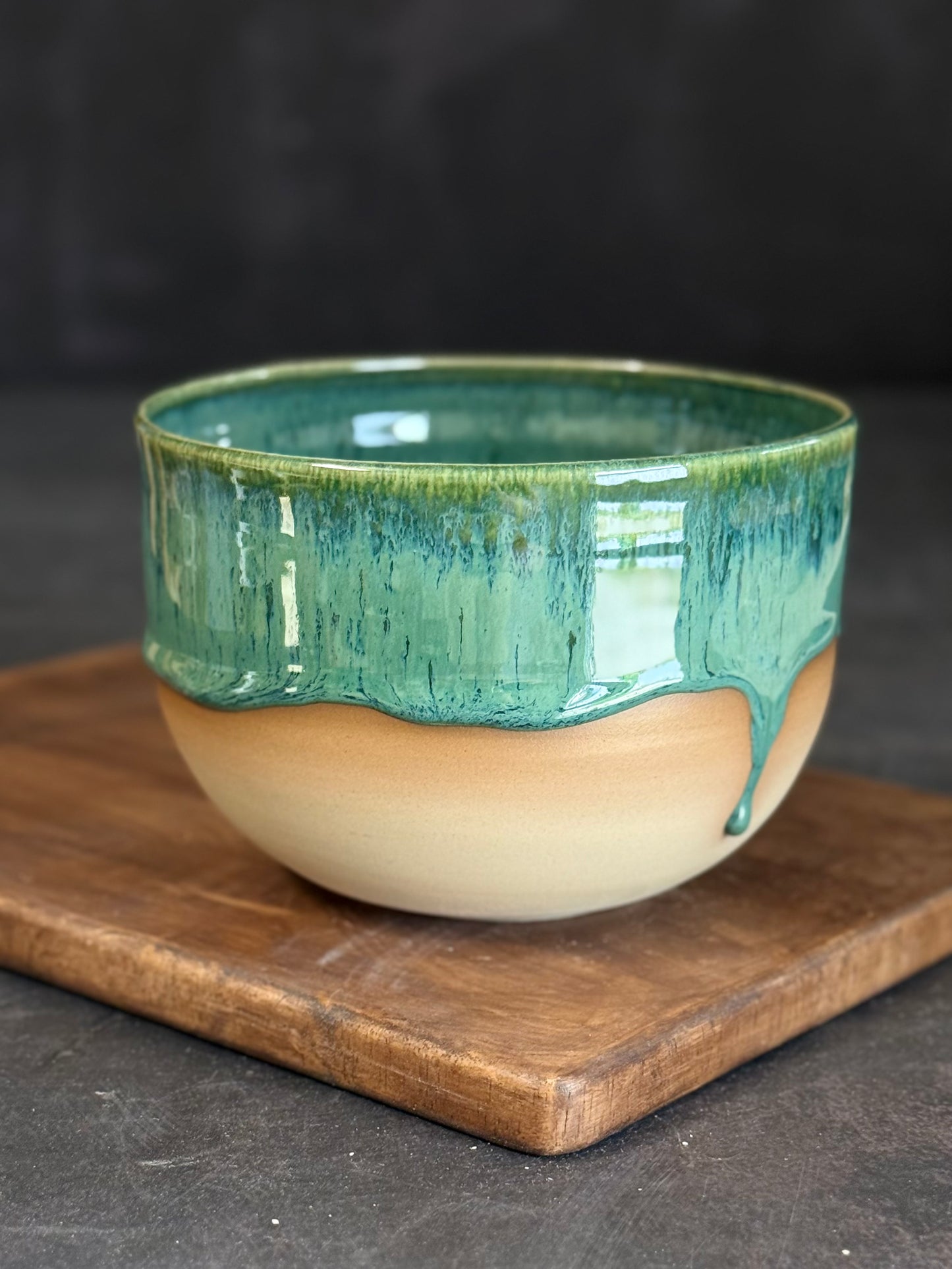 Bowl in "Green Meadows", 550ml, #350