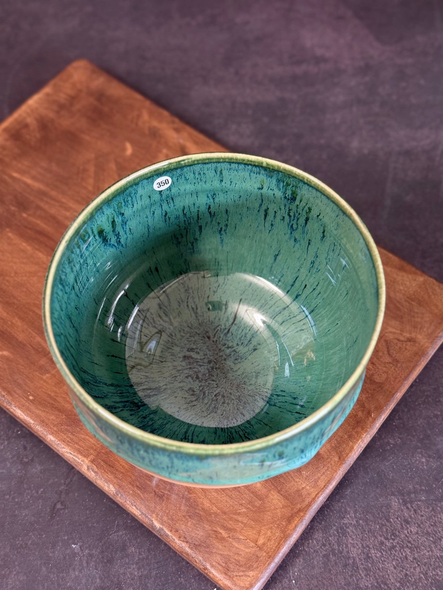 Bowl in "Green Meadows", 550ml, #350