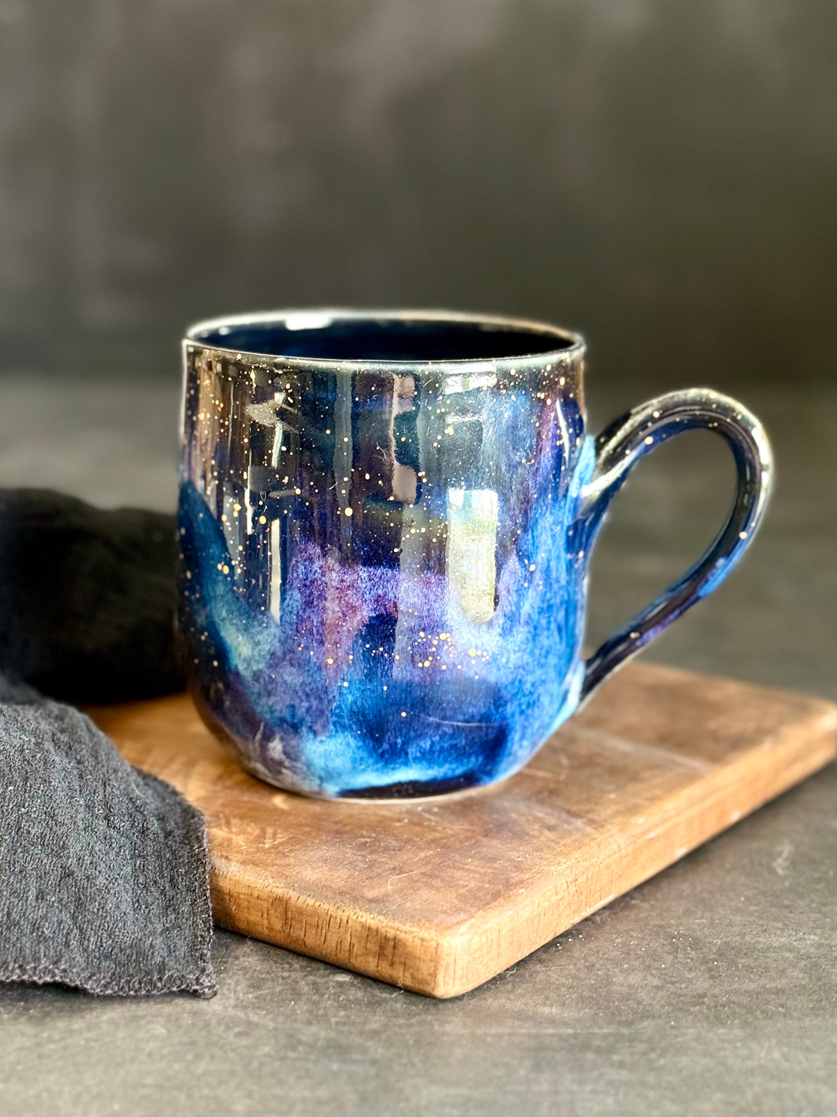 Tasse Galaxy mit Echtgold, 380ml, #378