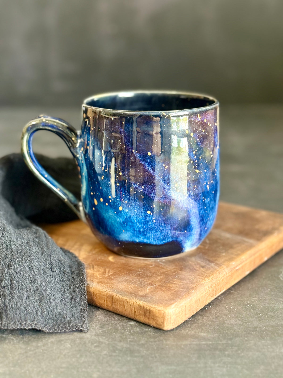 Tasse Galaxy mit Echtgold, 380ml, #378
