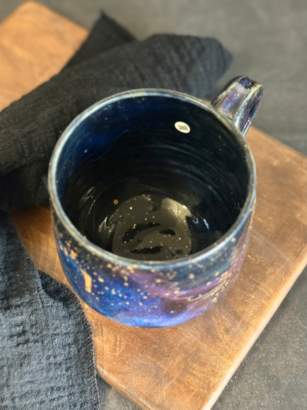 Tasse Galaxy mit Echtgold, 400ml, #380