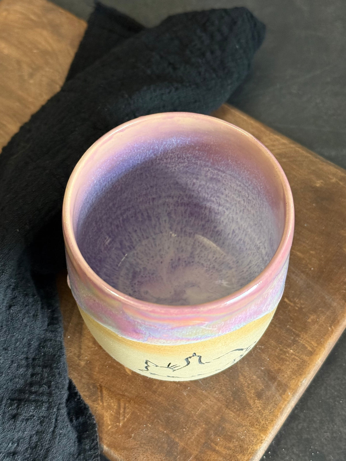 Becher in "Lila Regenbogen" Nope, 320ml