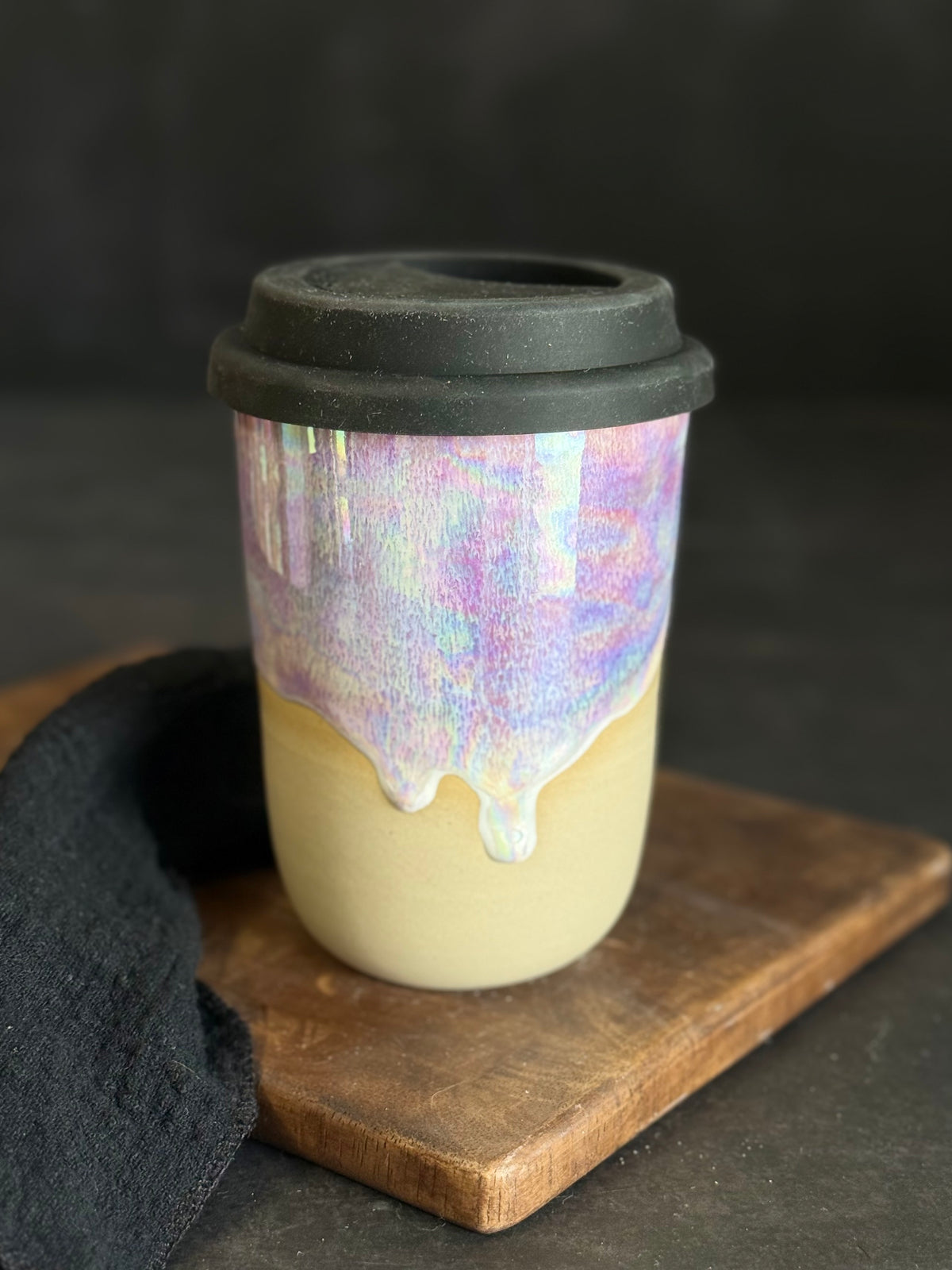 ToGo Becher in "Lila Regenbogen" All Sugar, 380ml