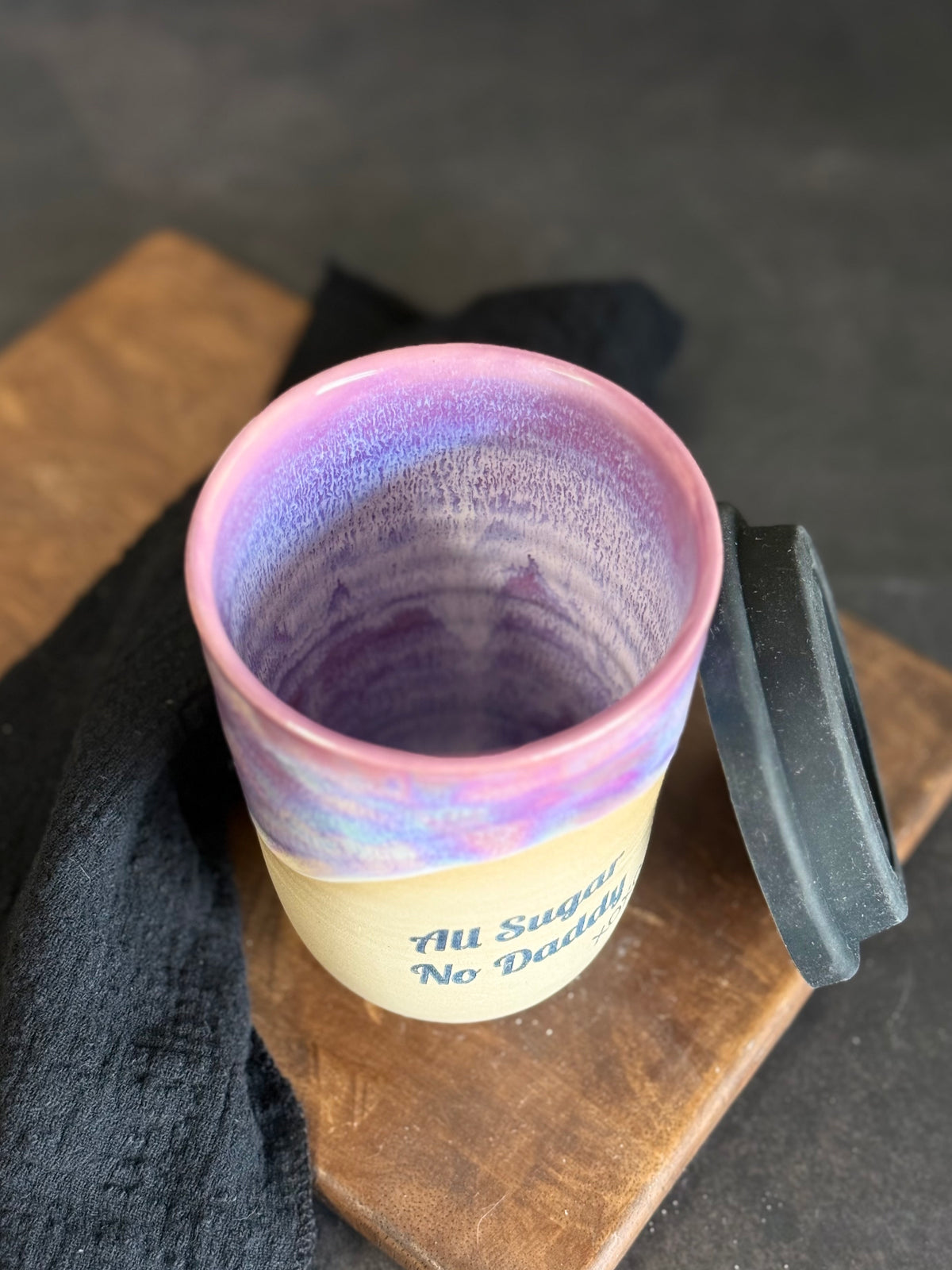 ToGo Becher in "Lila Regenbogen" All Sugar, 380ml