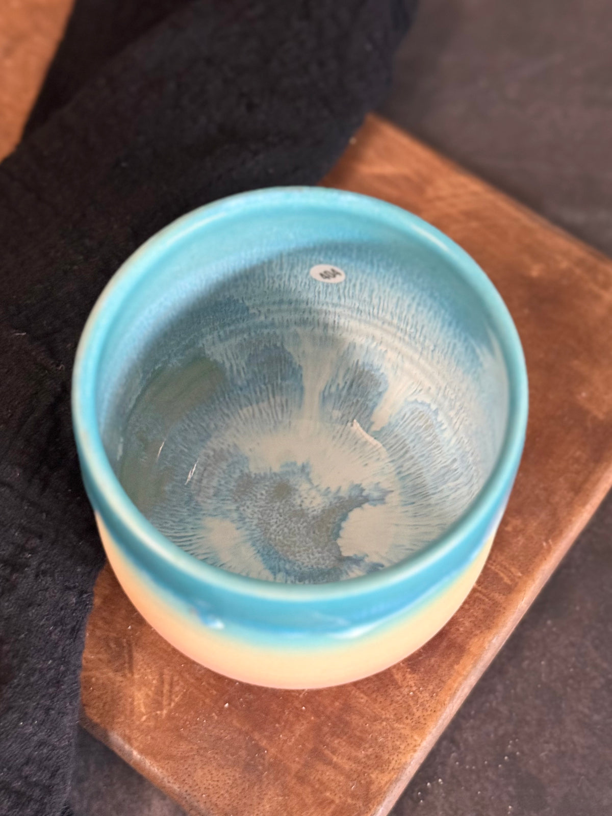 Becher in "Sunset" türkise Variante, 320ml, #404