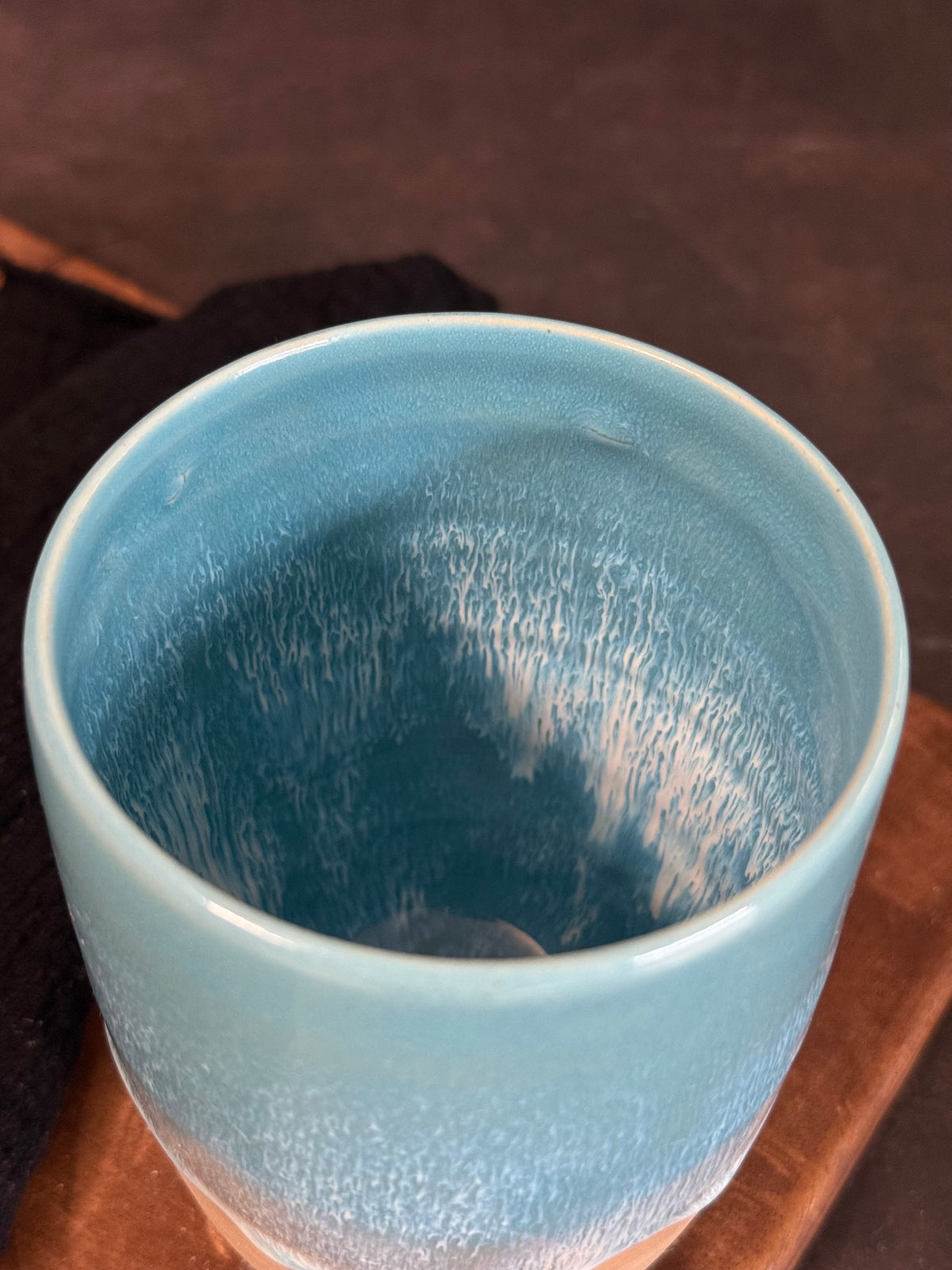 Lattebecher in "Waves", 400ml, *Reduziert