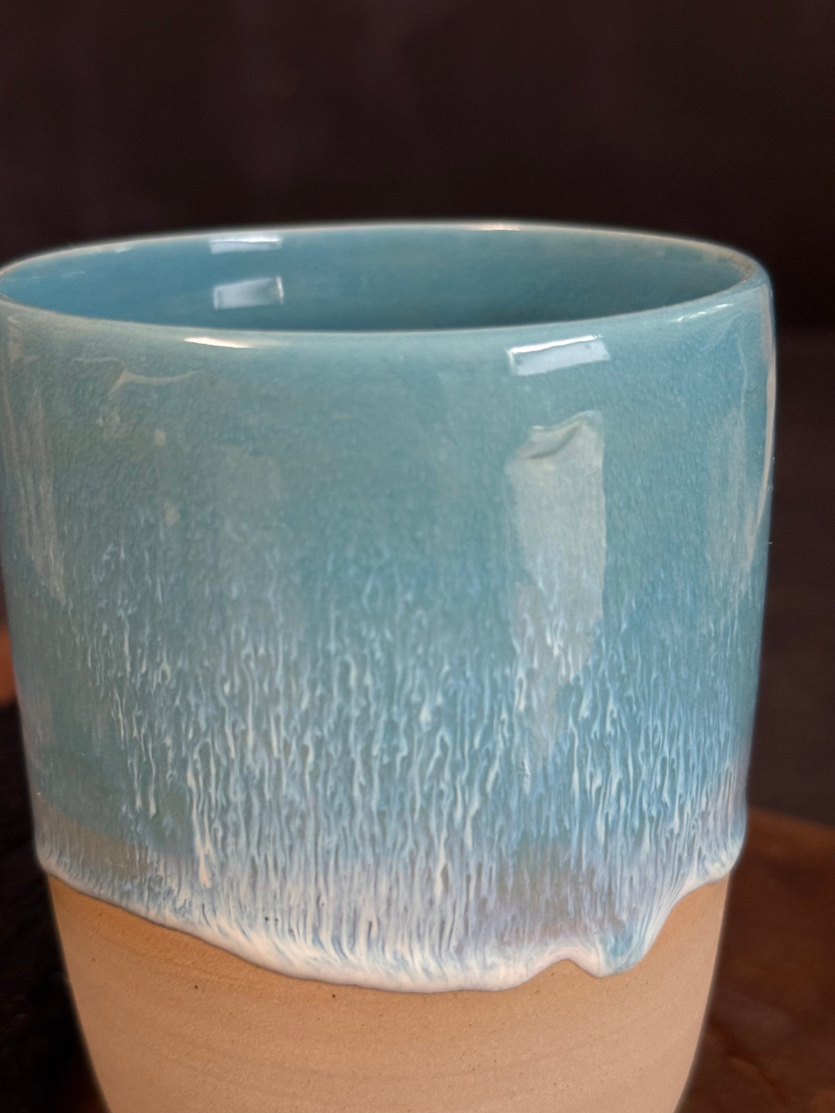 Lattebecher in "Waves", 400ml, *Reduziert