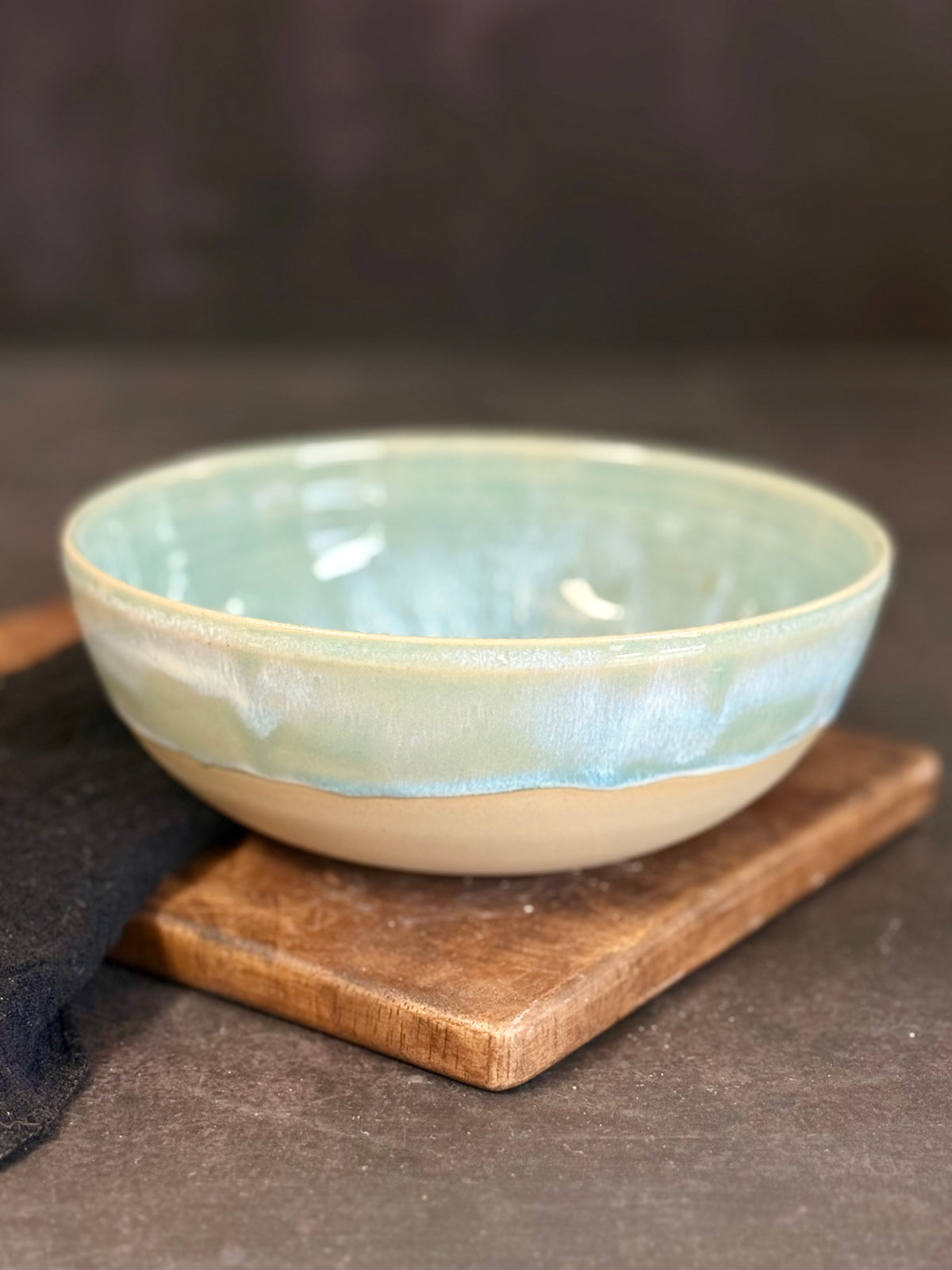 Bowl flacher in "Waves", #414