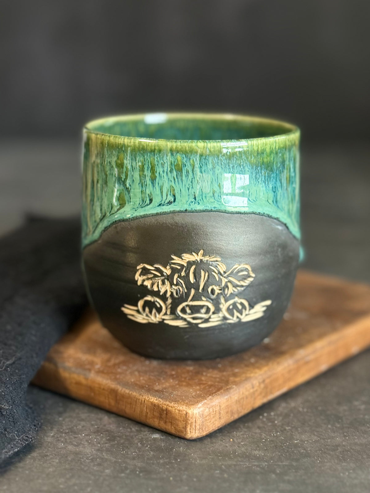 Kuh Becher in "Green Meadows",350ml