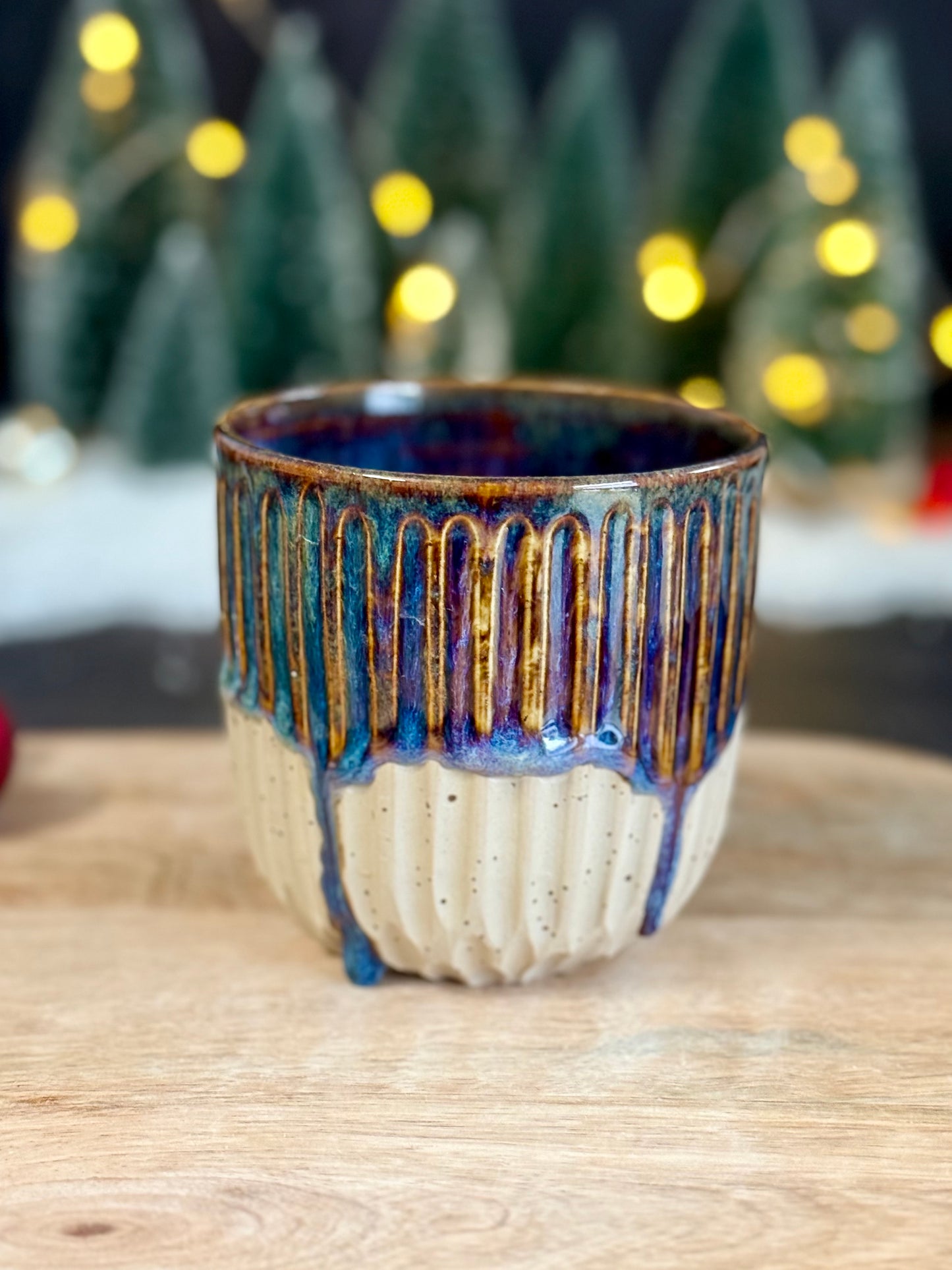 Geschnitzter Becher in "Supernova", 350ml, #20