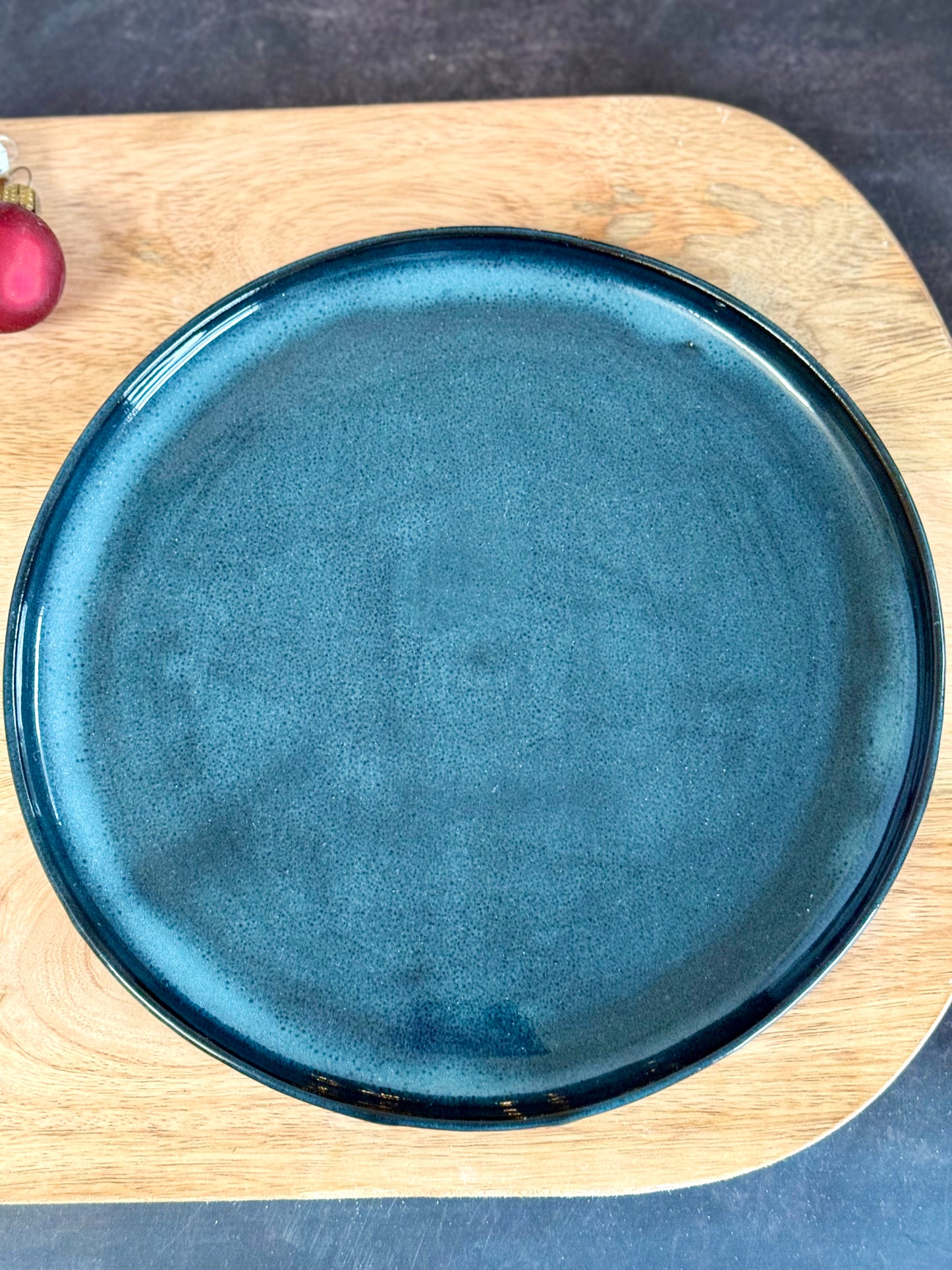 2er Set Teller in "Midnight", 22cm