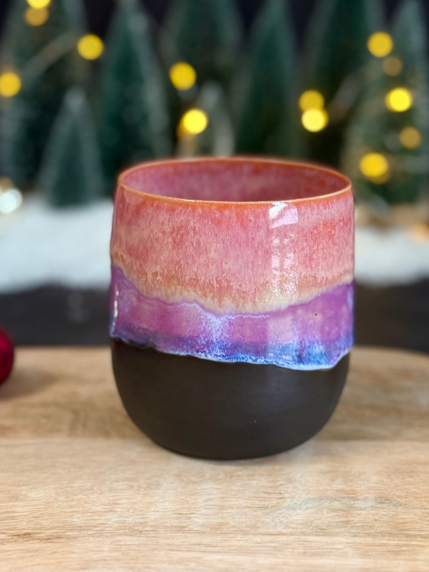 Becher in " Black Sunset Waves", 380ml