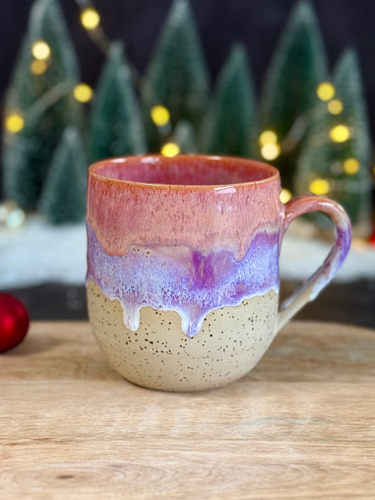 Tasse in " Sunset Waves" Spots, 420ml