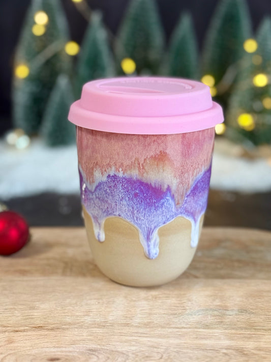 ToGo Becher in " Sunset Waves", 300ml