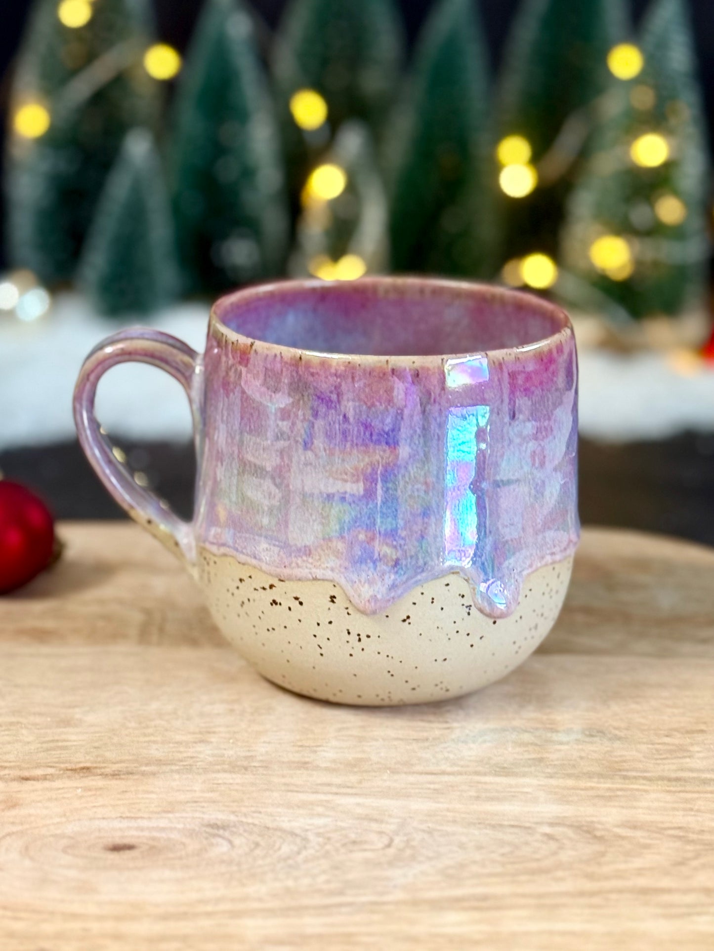 Tasse in "Lilac Lovers" mit iriserenden Effekt #35, 400ml