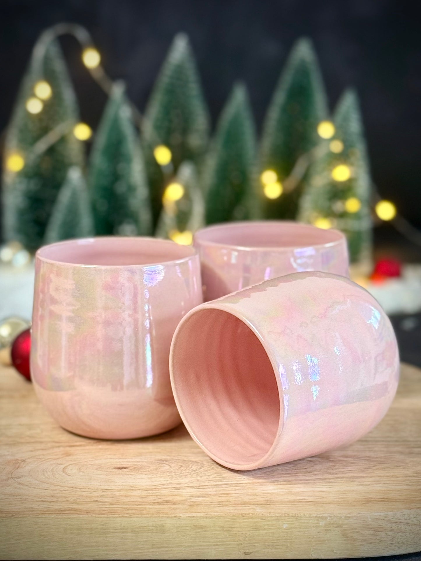 Becher in "Rosa Irisierend", #47, 300ml