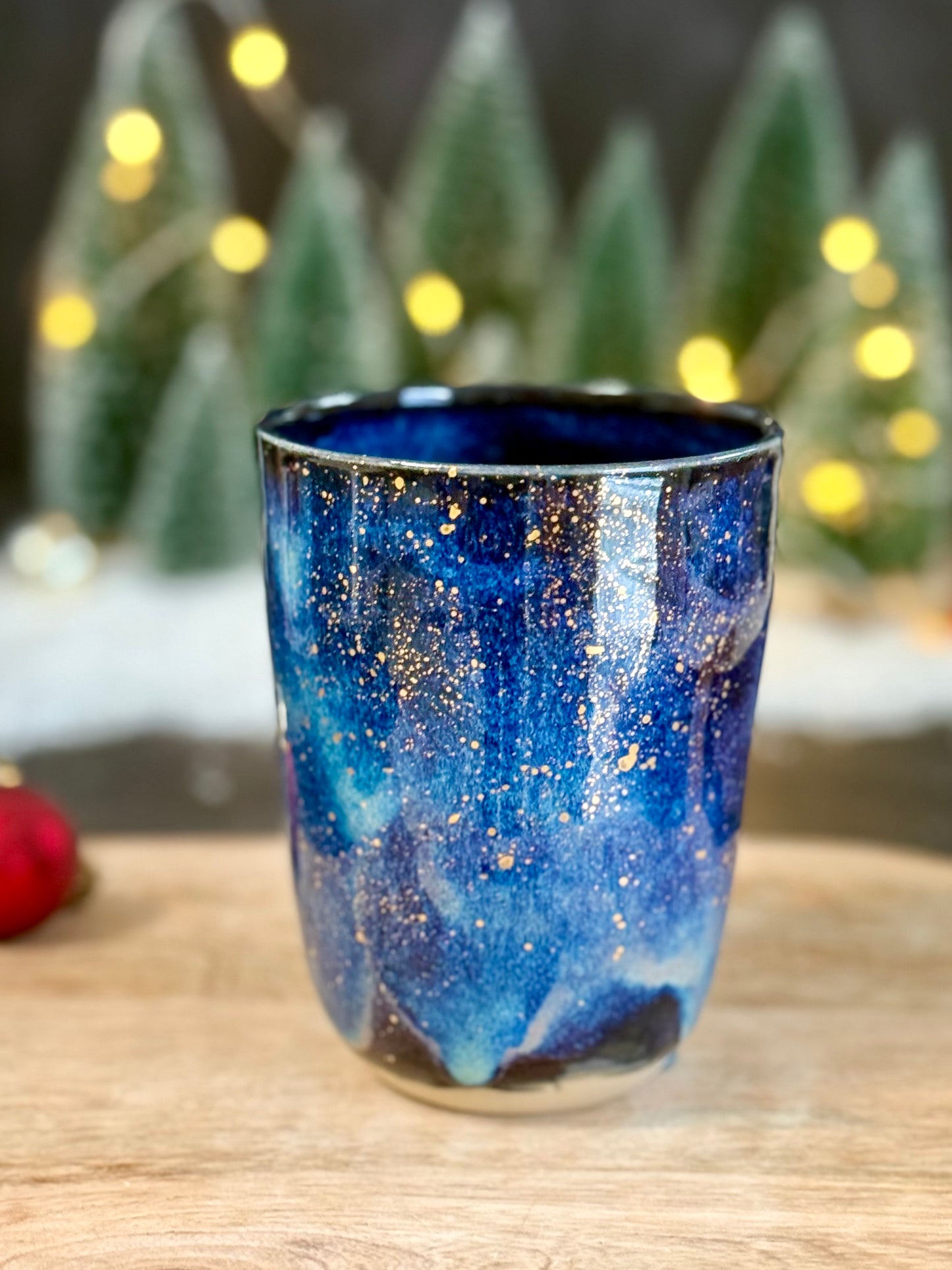 Lattebecher Galaxy mit Echtgold, #48, 380ml